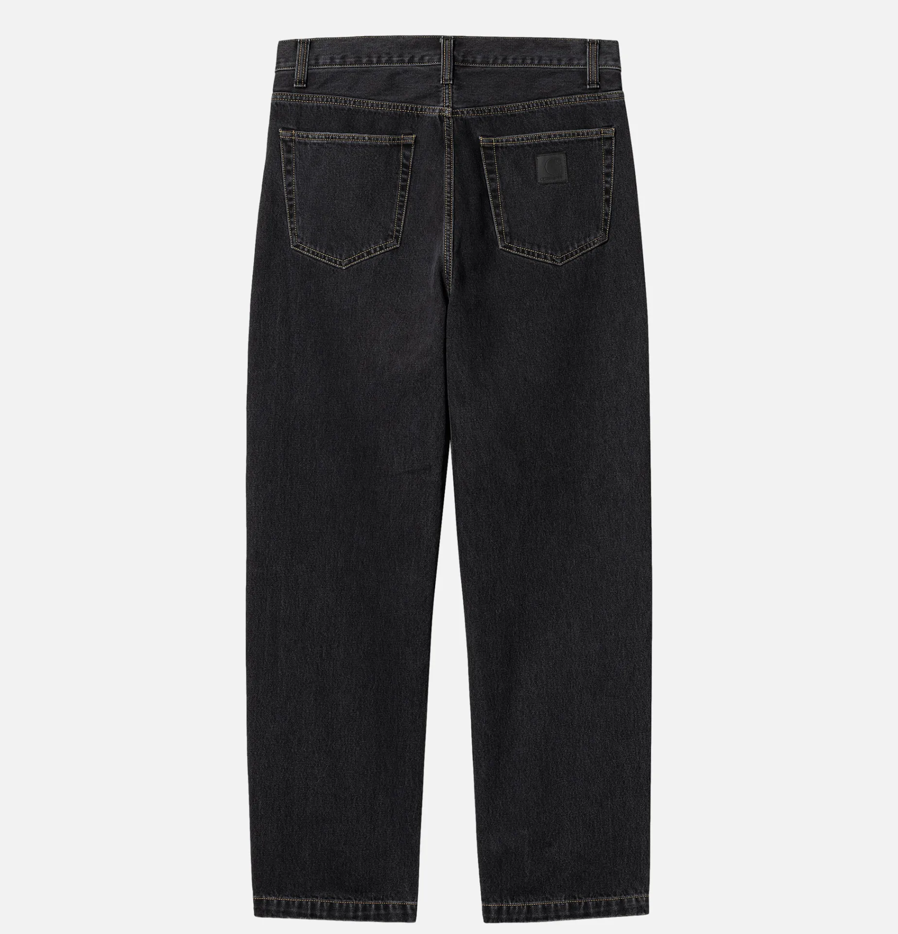 CARHARTT WIP Aaron Pant Black Stone Washed