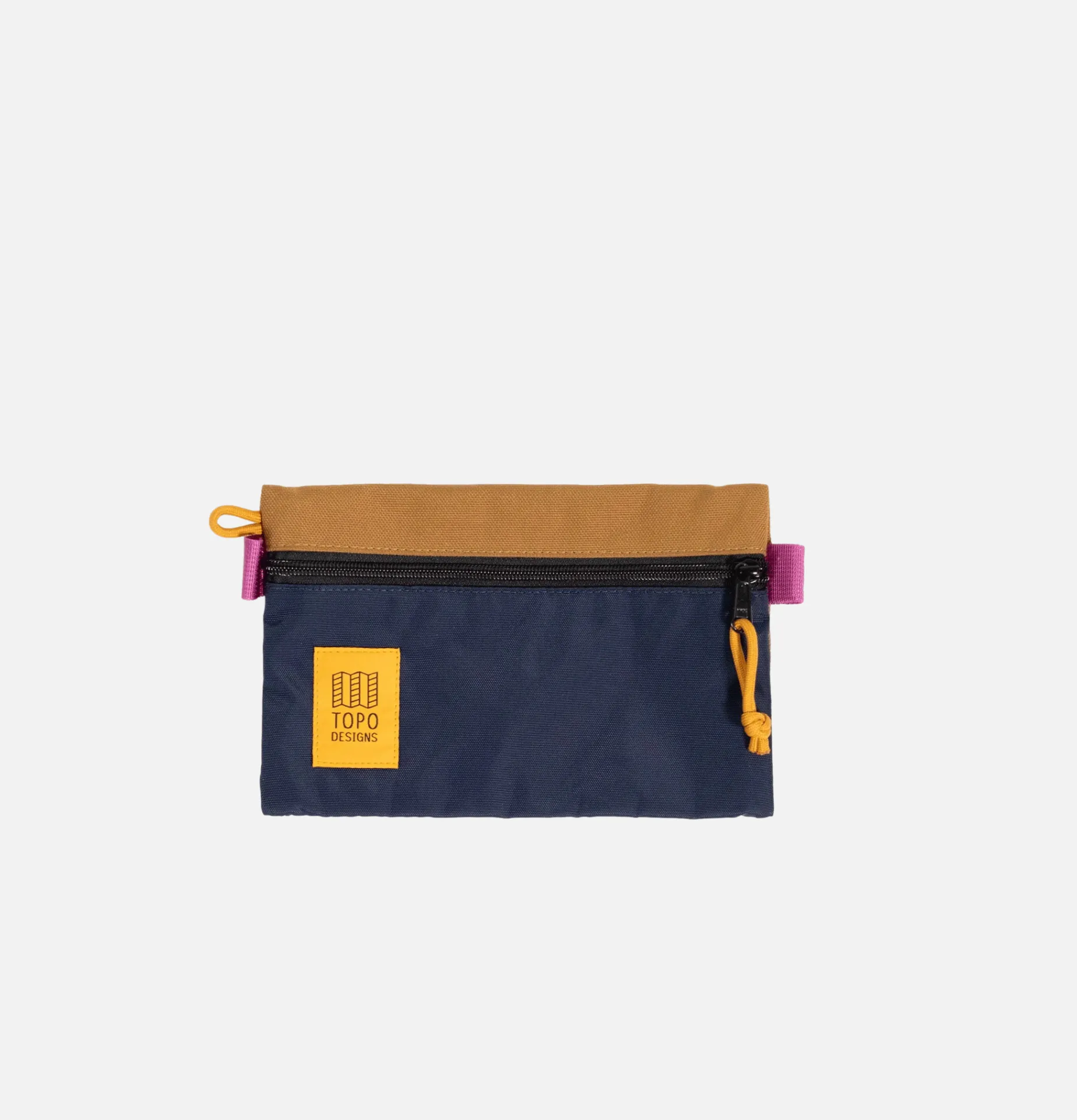 TOPO DESIGNS Accessory Bag Small Dark Khaki Navy