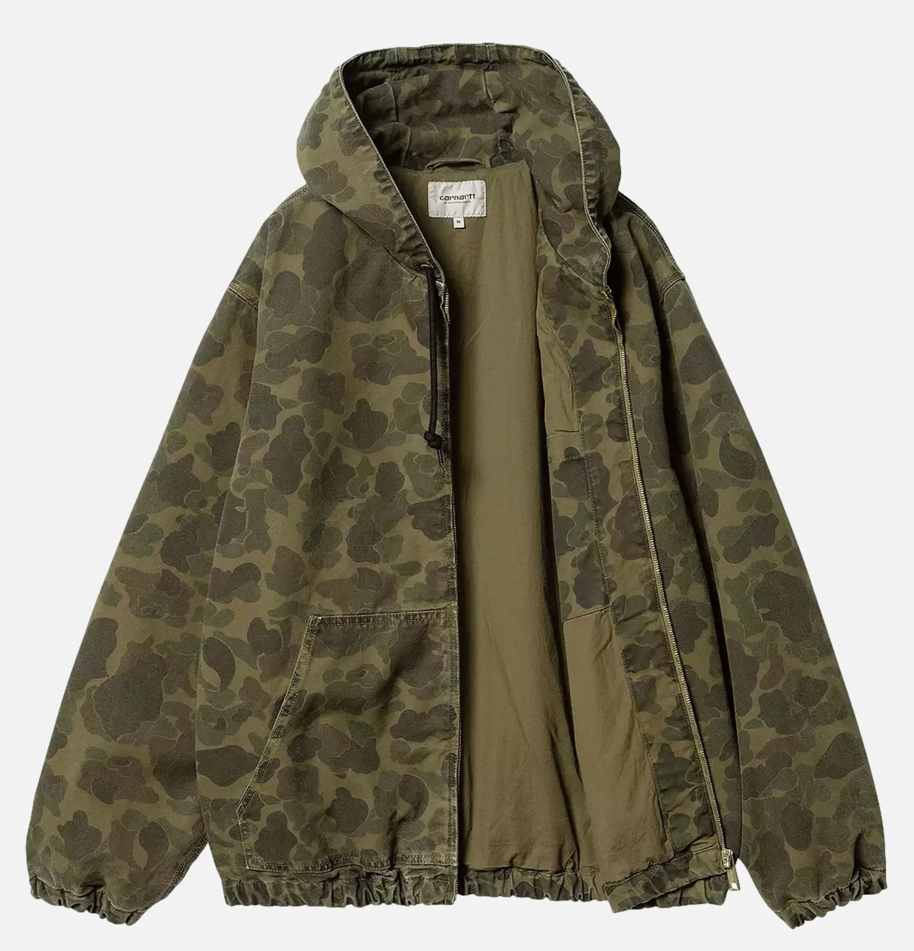 CARHARTT WIP Active Jacket Camo Duck Green