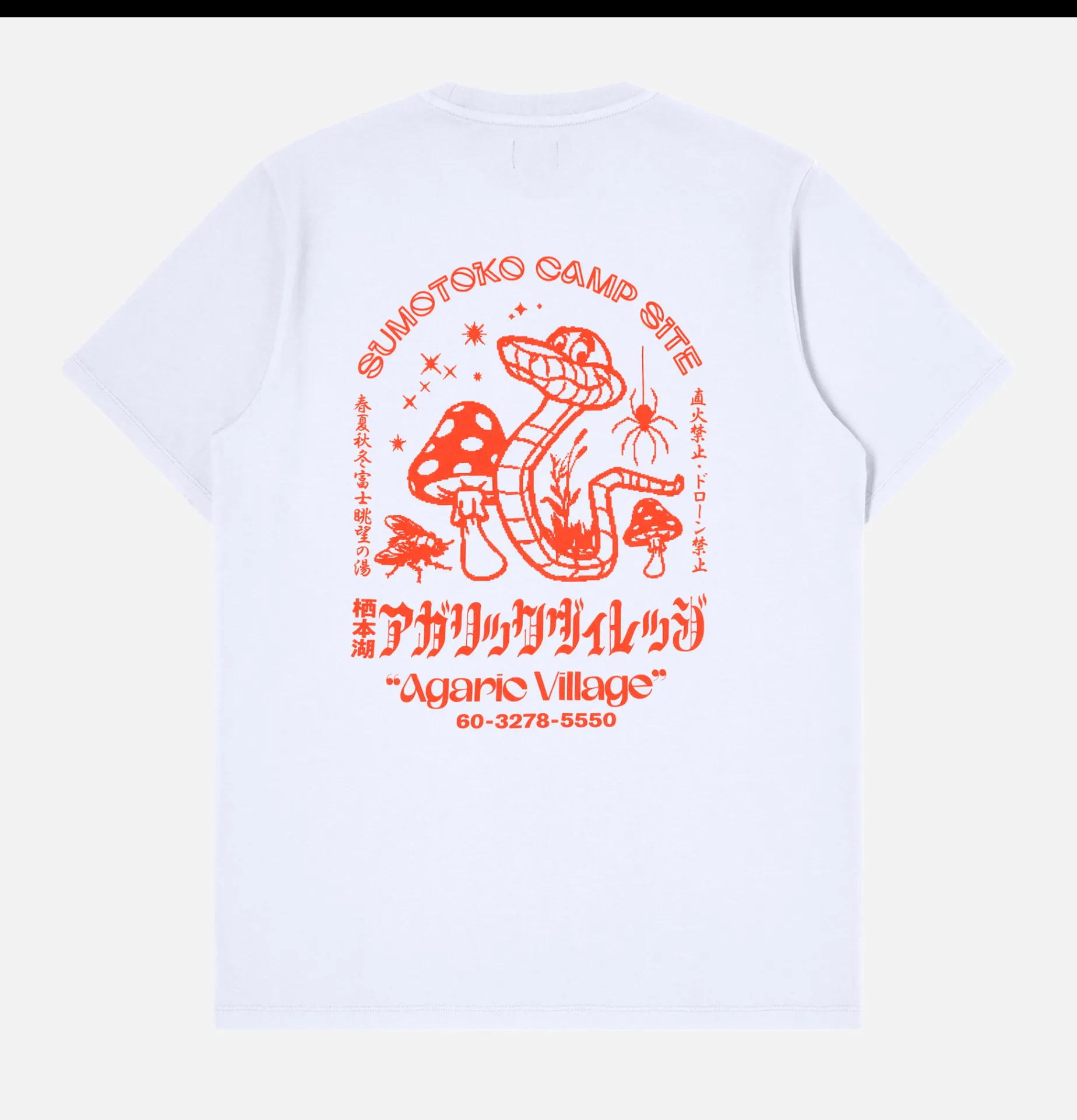 EDWIN Agaric Village T-shirt White