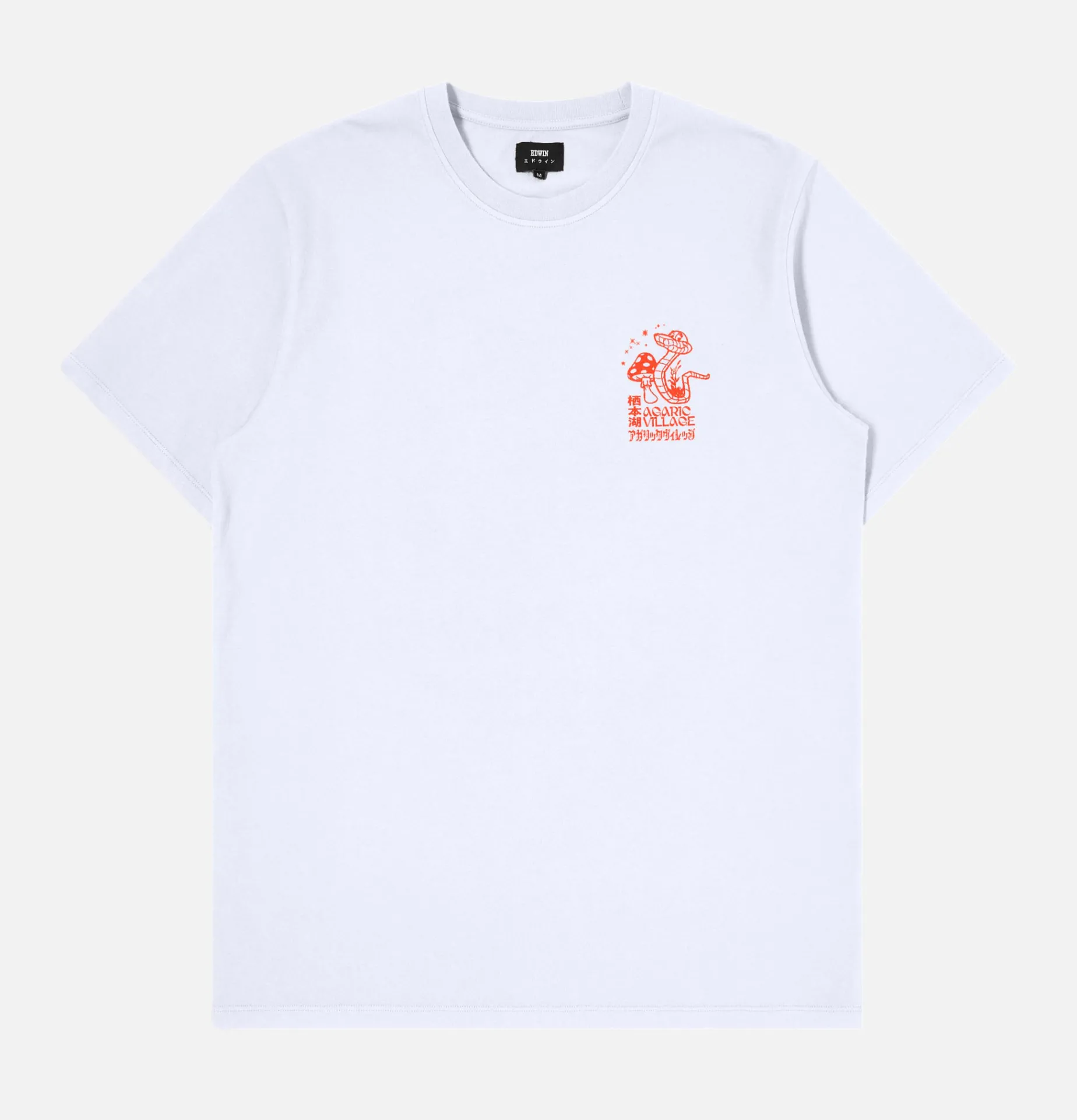 EDWIN Agaric Village T-shirt White