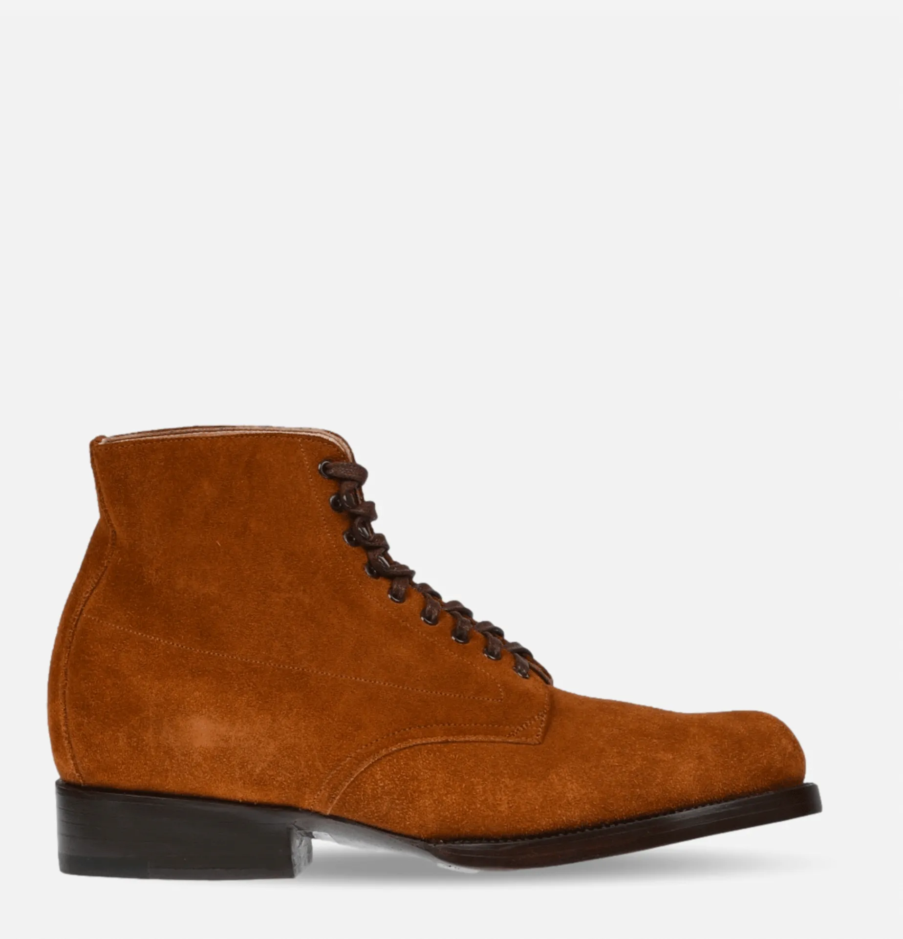 YUKETEN Alan Boots Brown Suede Snuff