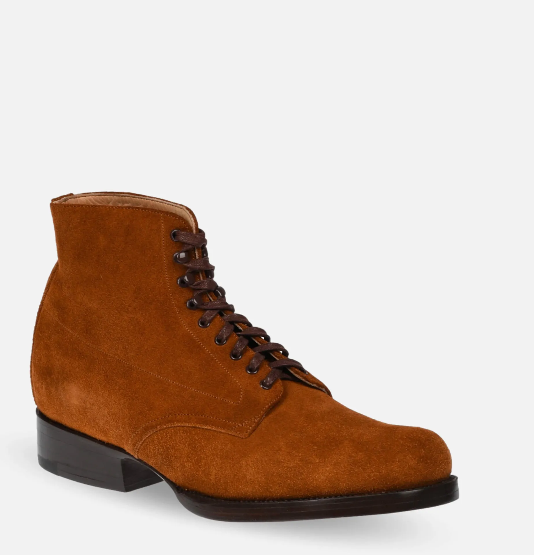 YUKETEN Alan Boots Brown Suede Snuff