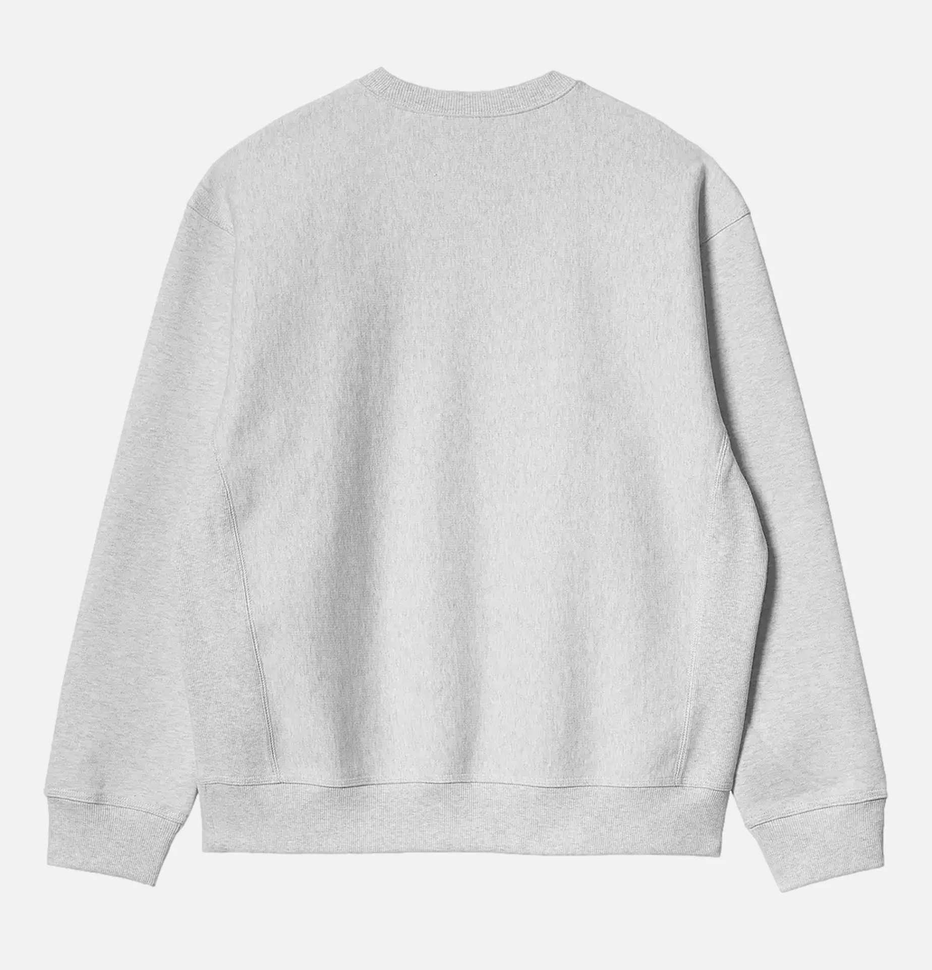 CARHARTT WIP American Script Sweat Ash Heather