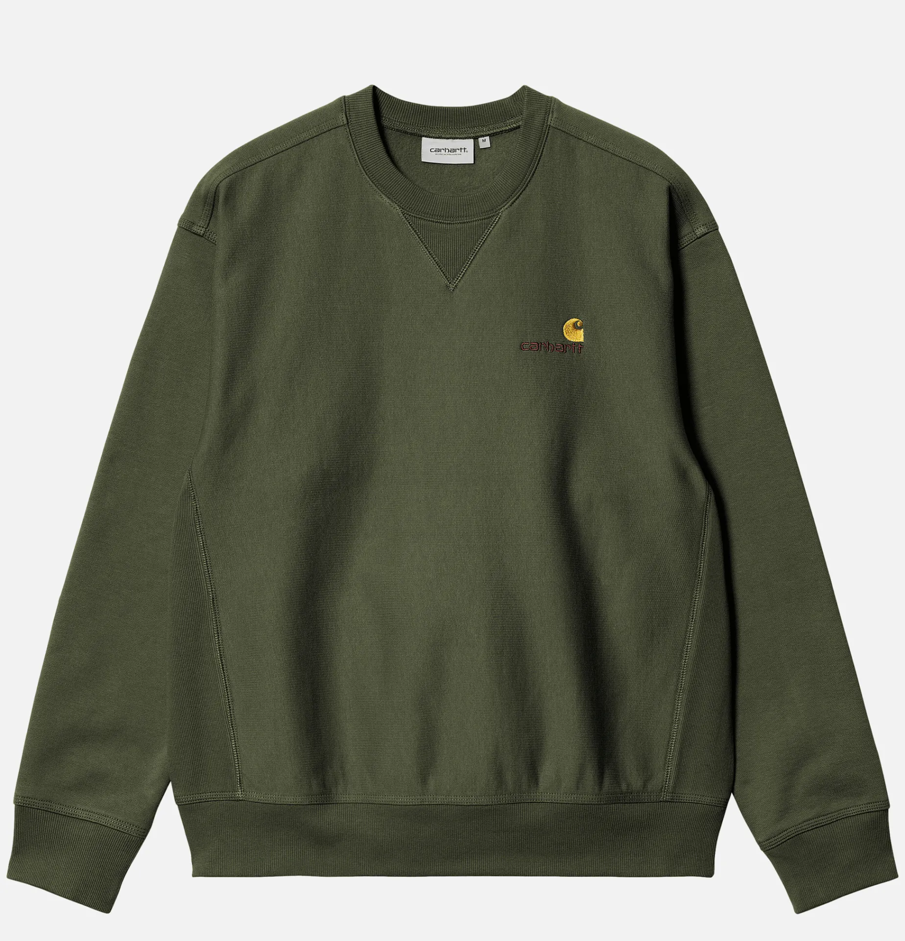 CARHARTT WIP American Script Sweat Tarragon