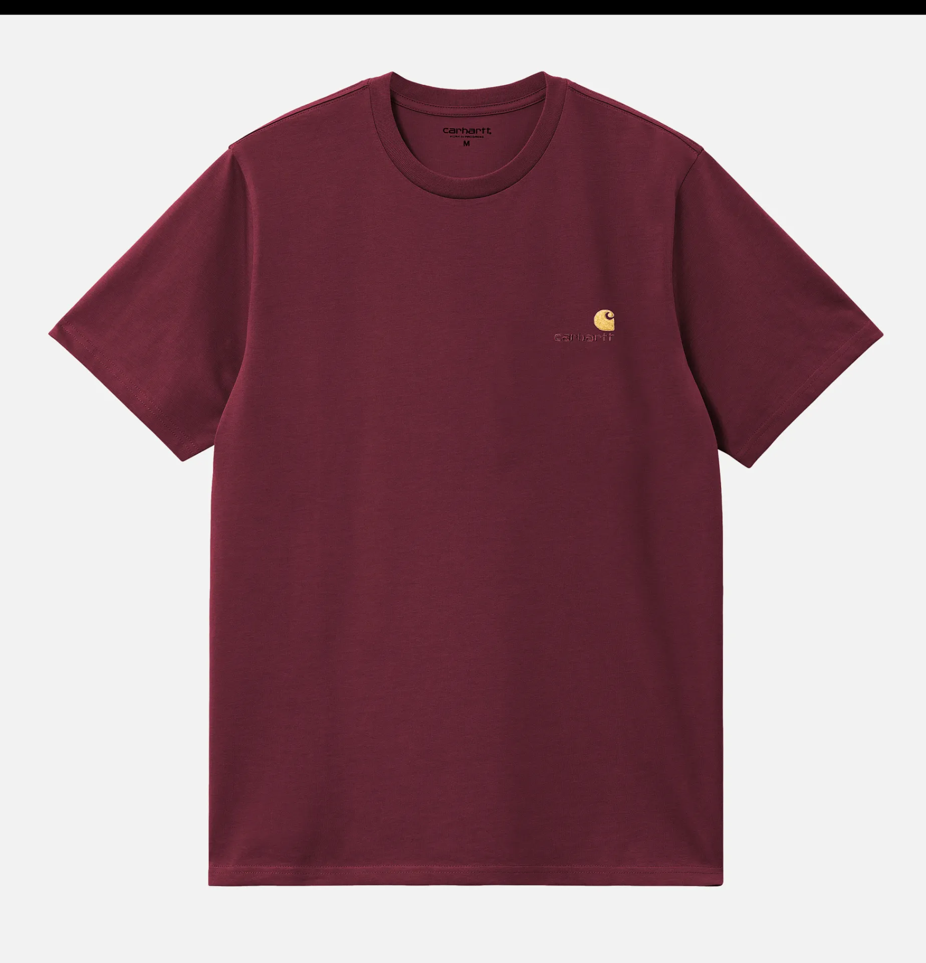 CARHARTT WIP American Script Tee Malbec