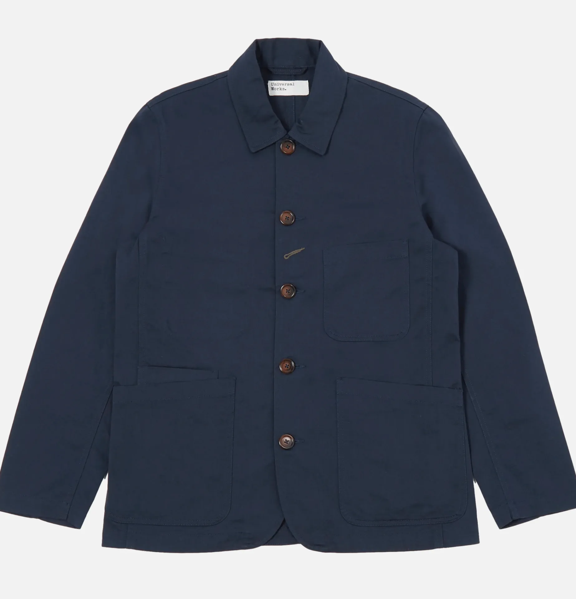 UNIVERSAL WORKS Bakers Jacket Twill Navy