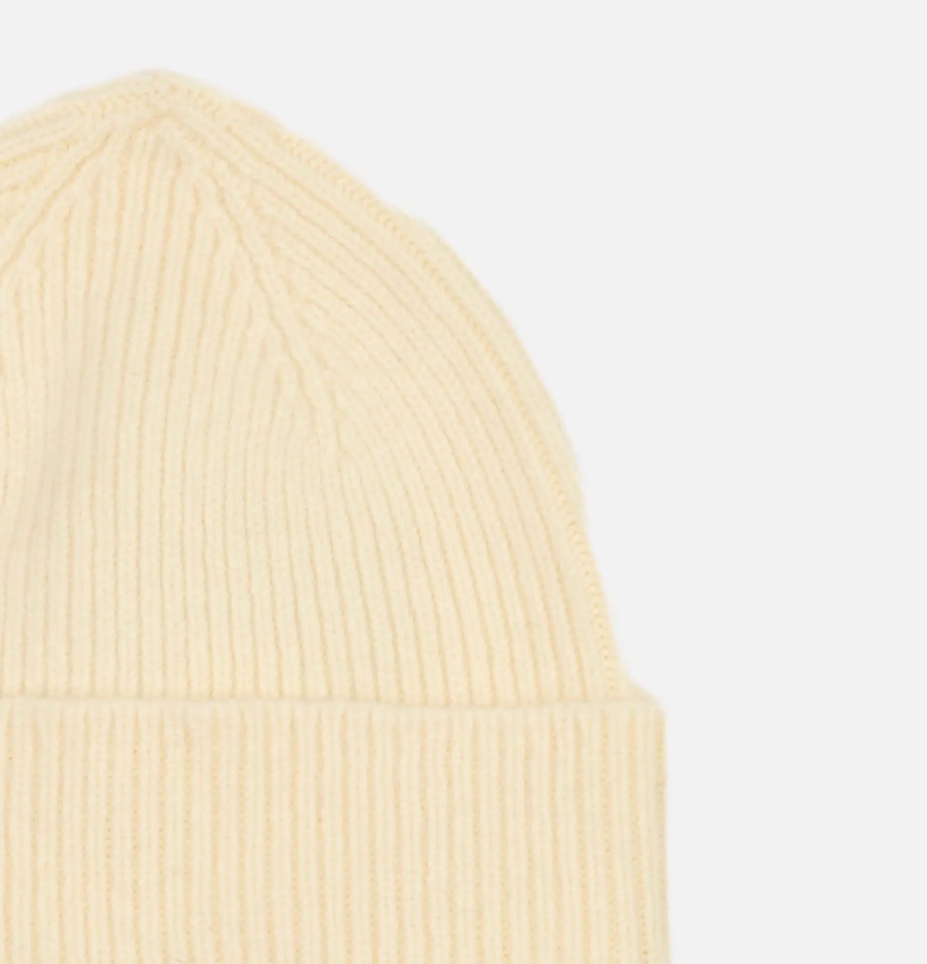 ROBERT MACKIE Barra Beanie Ecru