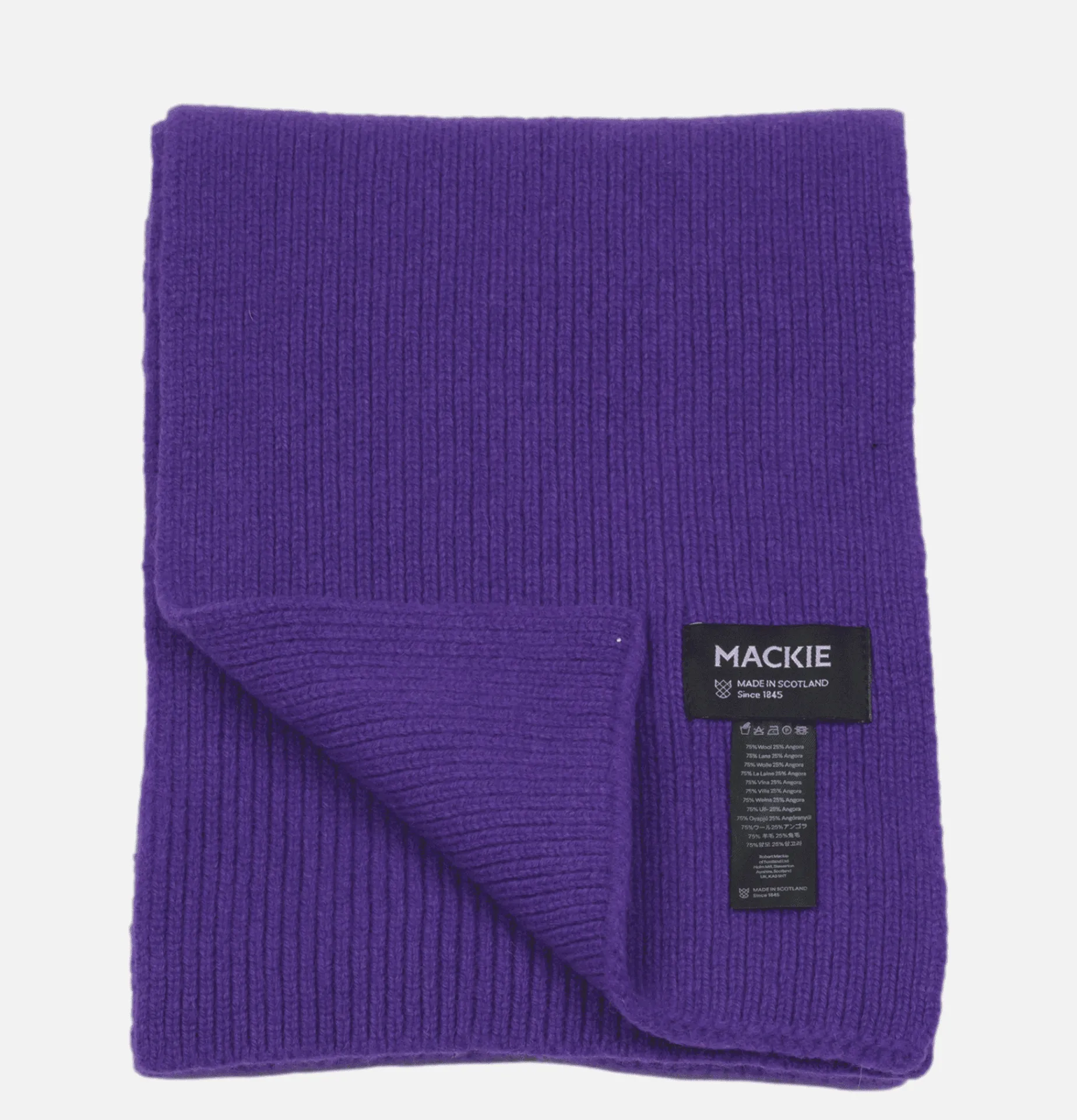 ROBERT MACKIE Barra Scarf Purple Haze