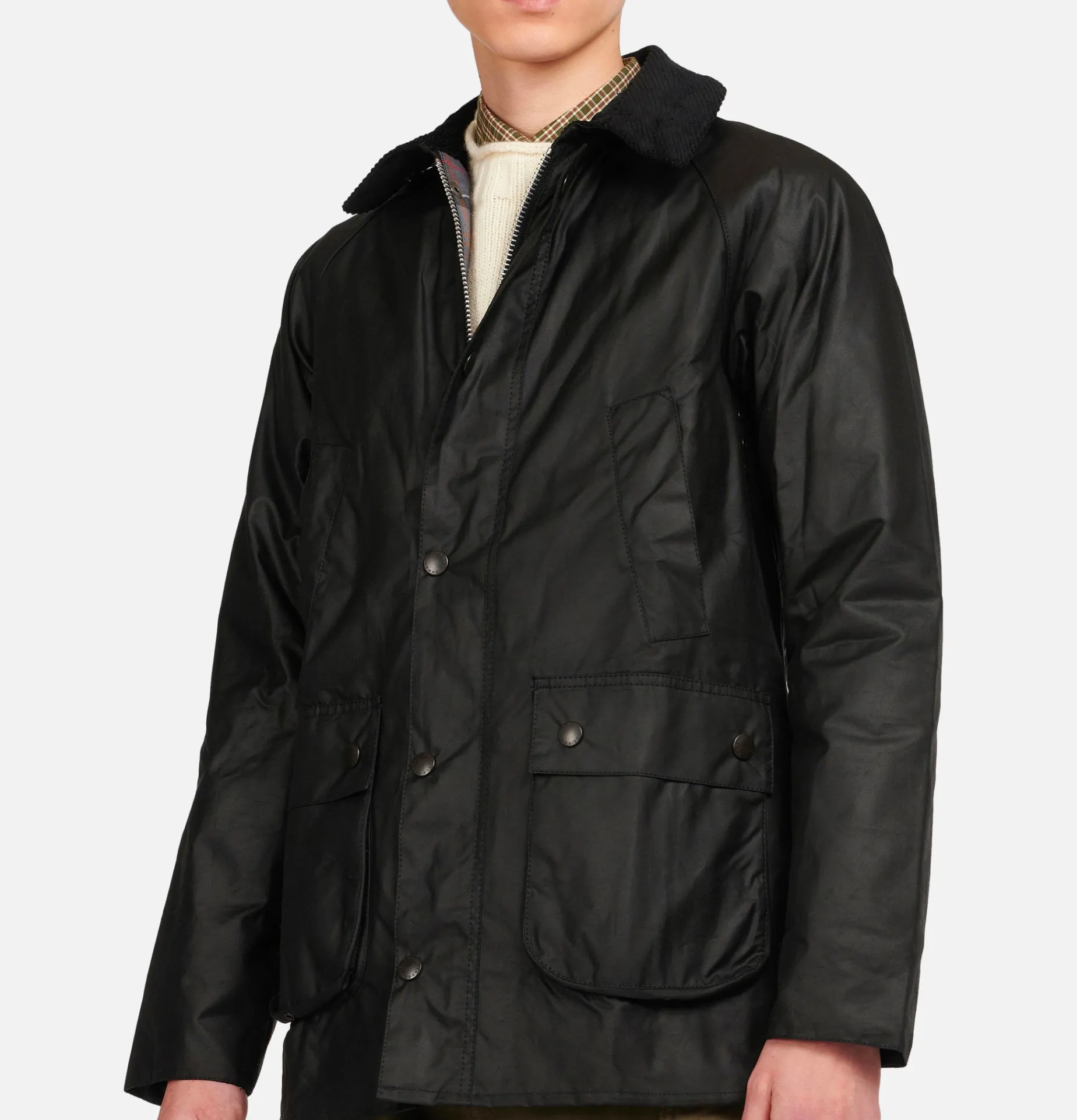 BARBOUR Bedale SL Wax Jacket Black