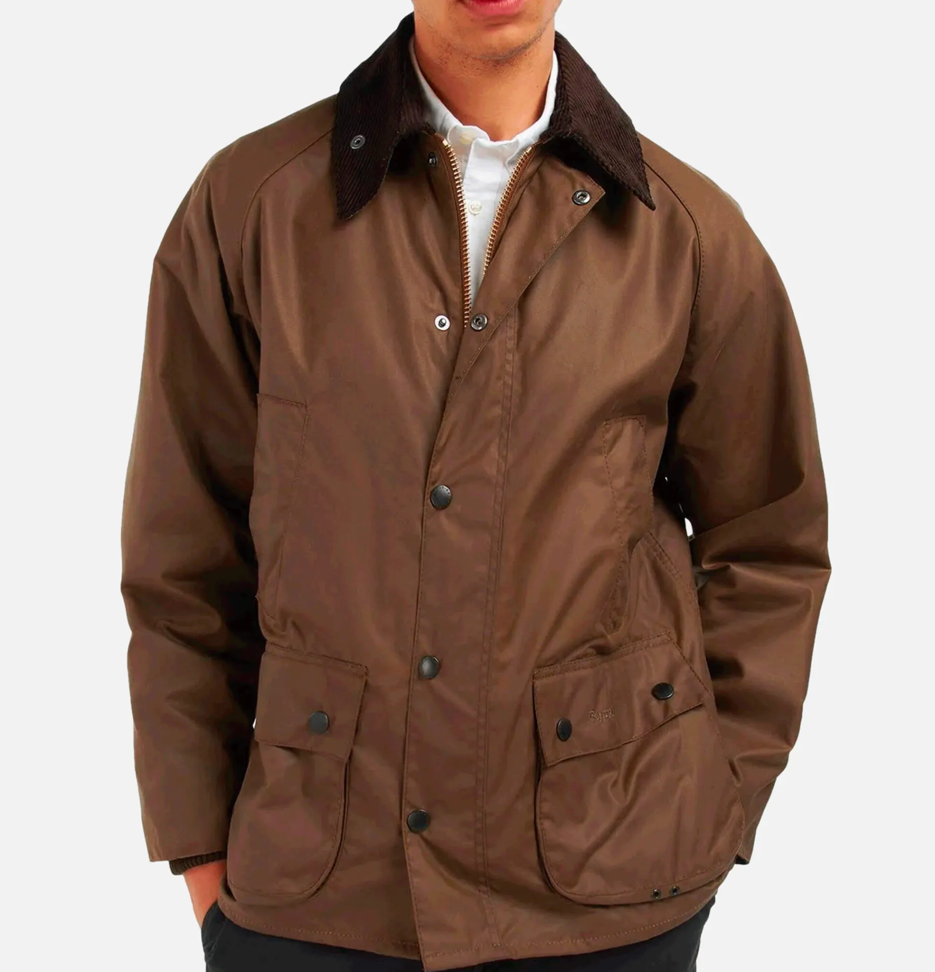 BARBOUR Bedale Wax Jacket Bark