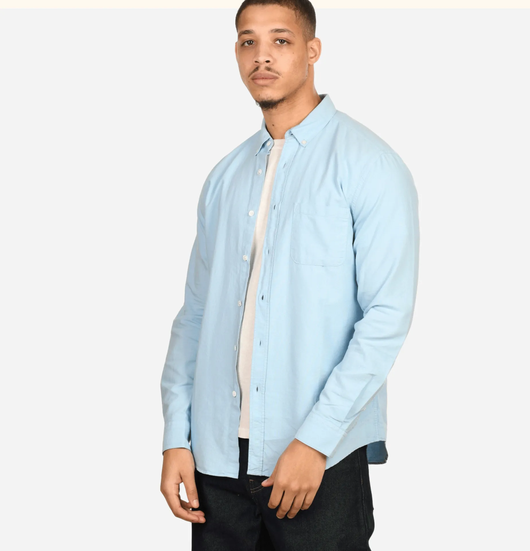 PORTUGUESE FLANNEL Belavista Shirt Sky