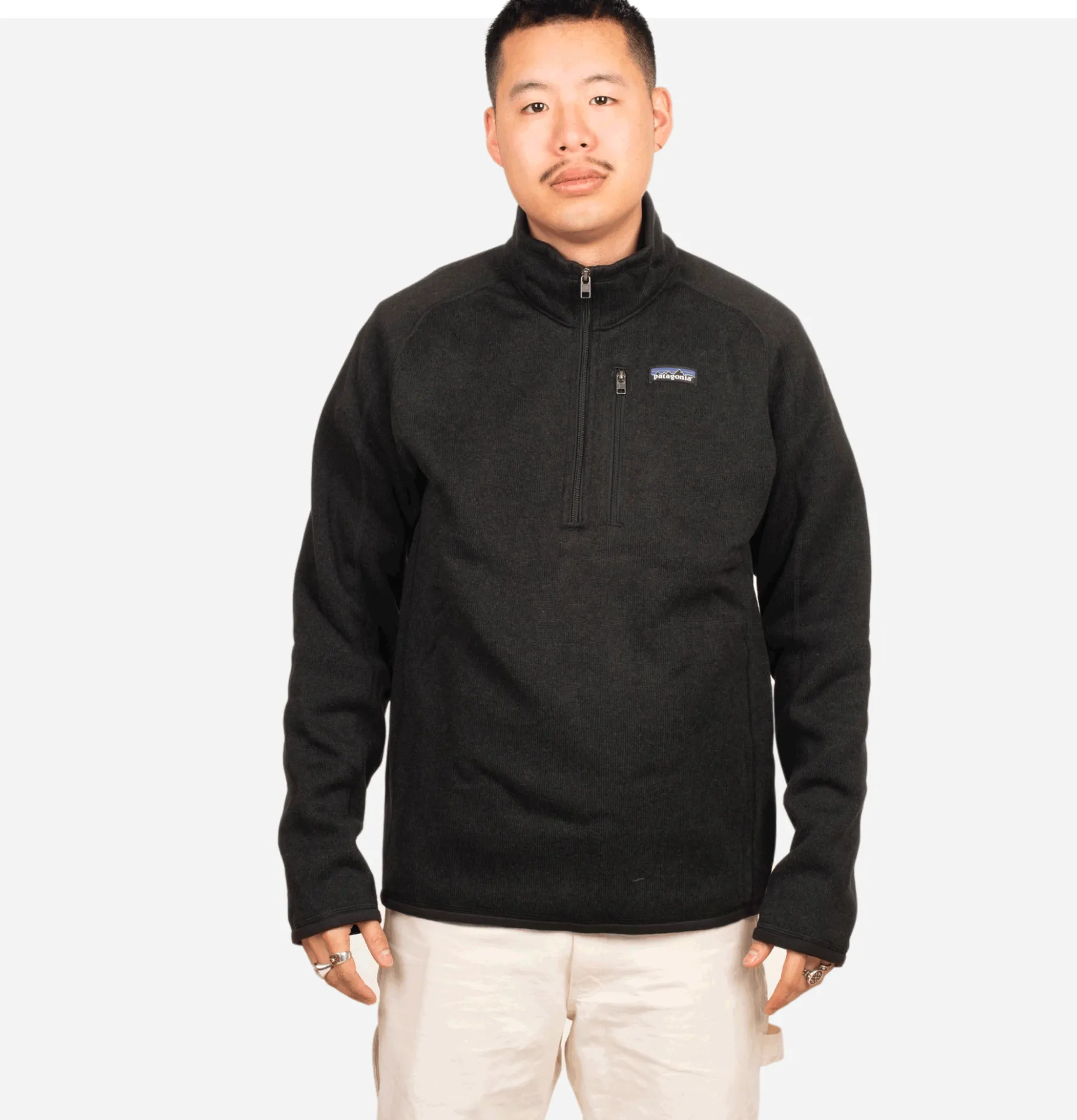 PATAGONIA Better Sweater 3/4 Zip Black