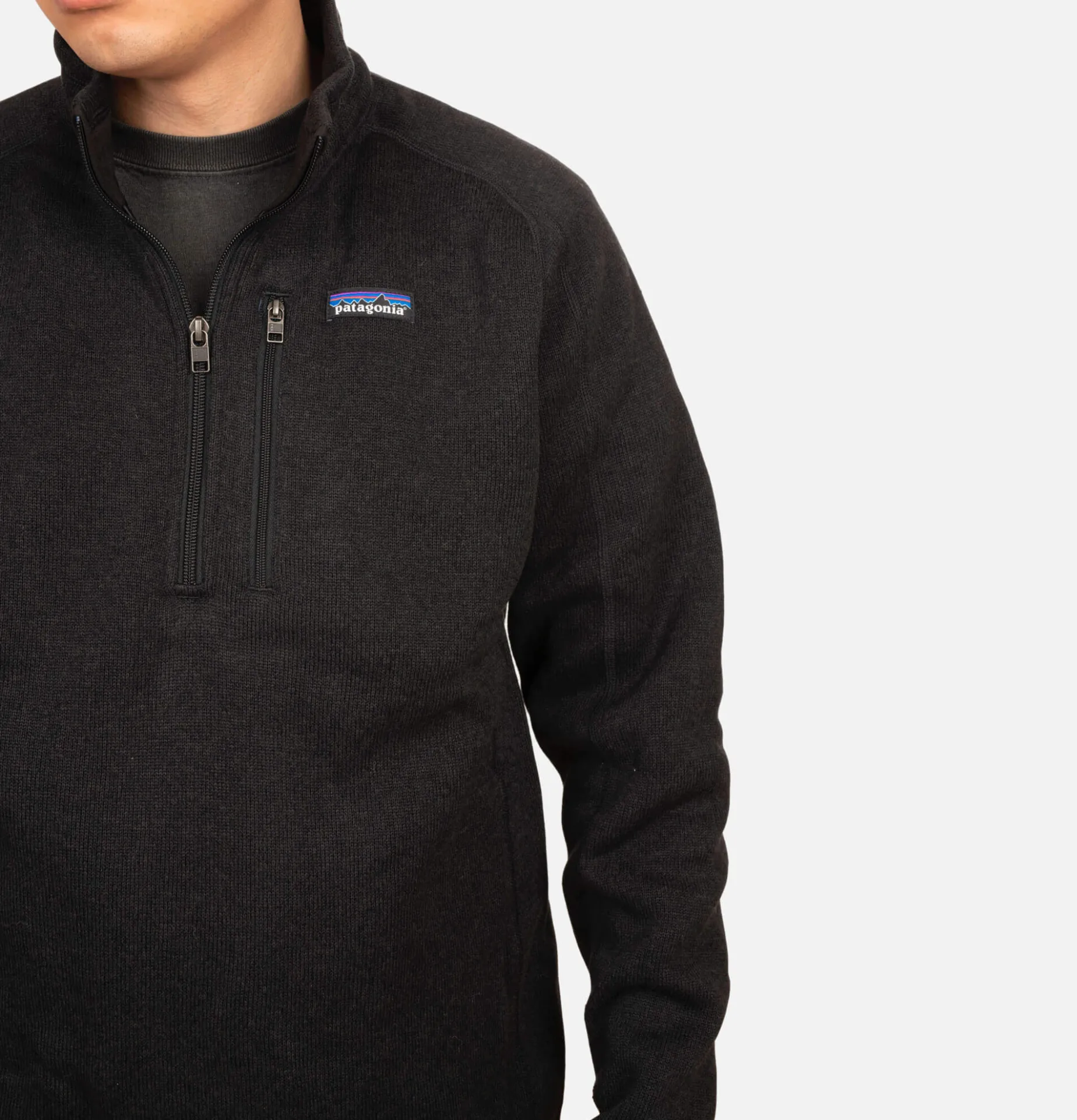 PATAGONIA Better Sweater 3/4 Zip Black