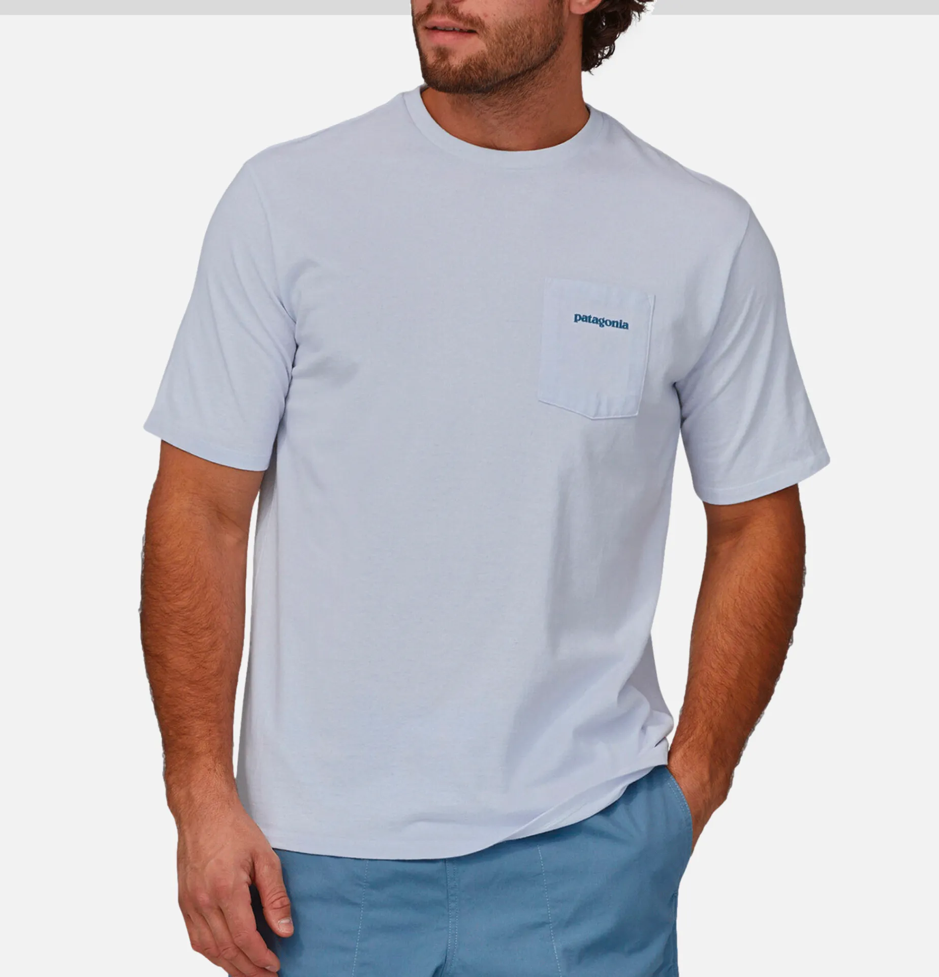 PATAGONIA Boardshort Logo Pocket White