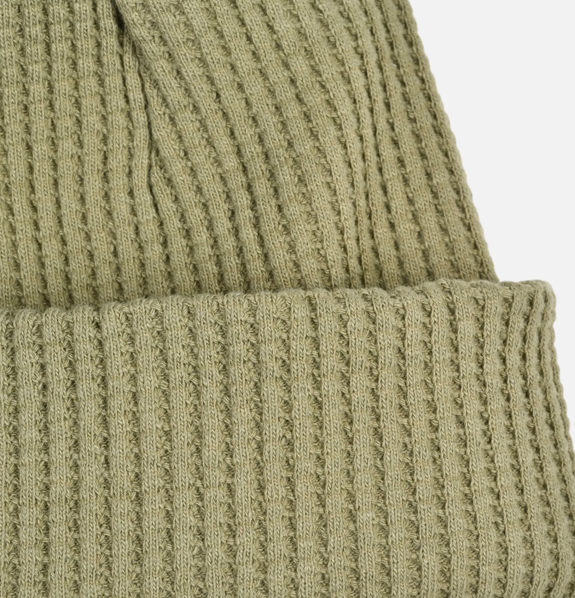 JACKMAN Bonnet Waffle Knit Cap Olive