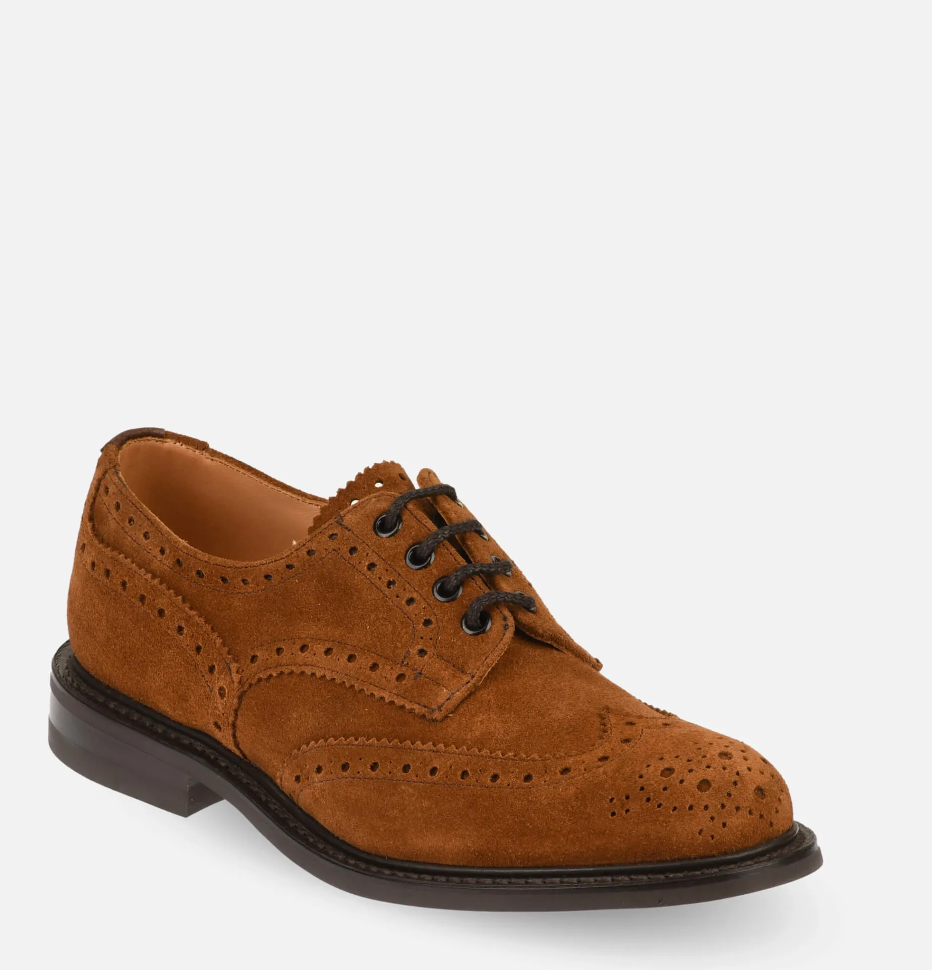 TRICKERS Bourton Derby Snuff Suede