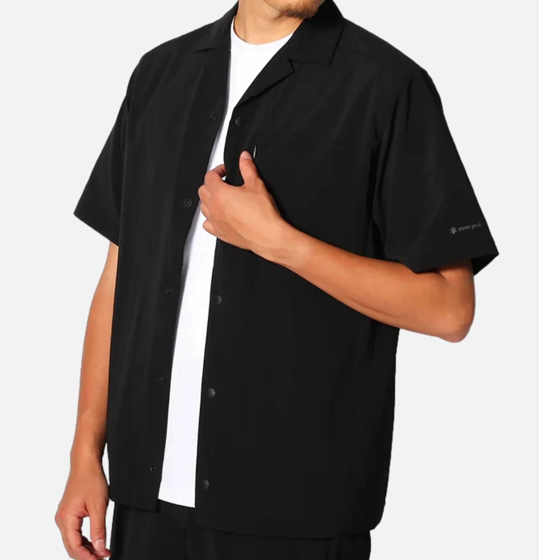 SNOW PEAK Breathable Quick Dry Shirt Blk