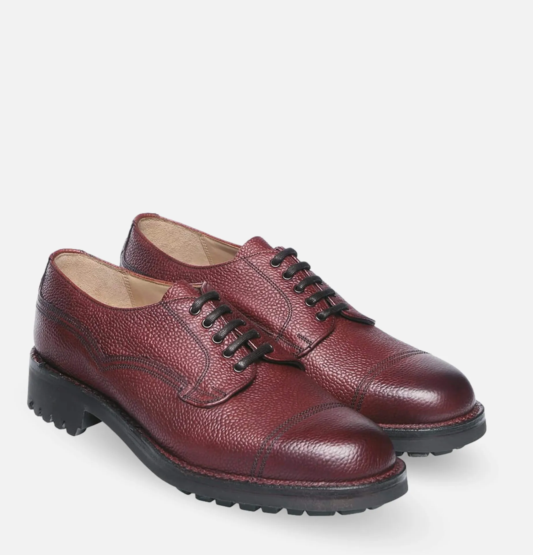 JOSEPH CHEANEY Cairn Derby Burgundy