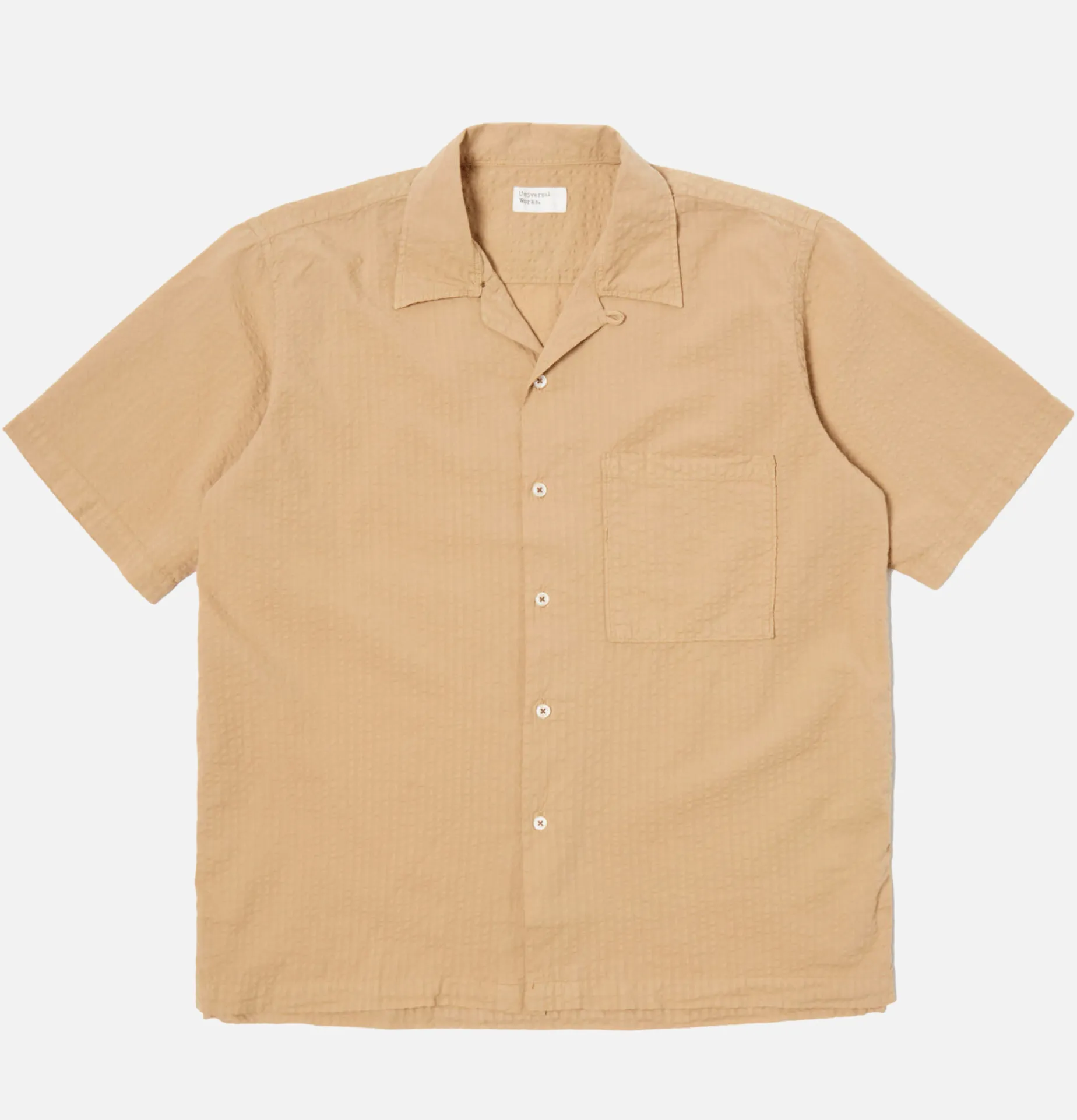 UNIVERSAL WORKS Camp Ii Shirt Onda Oak