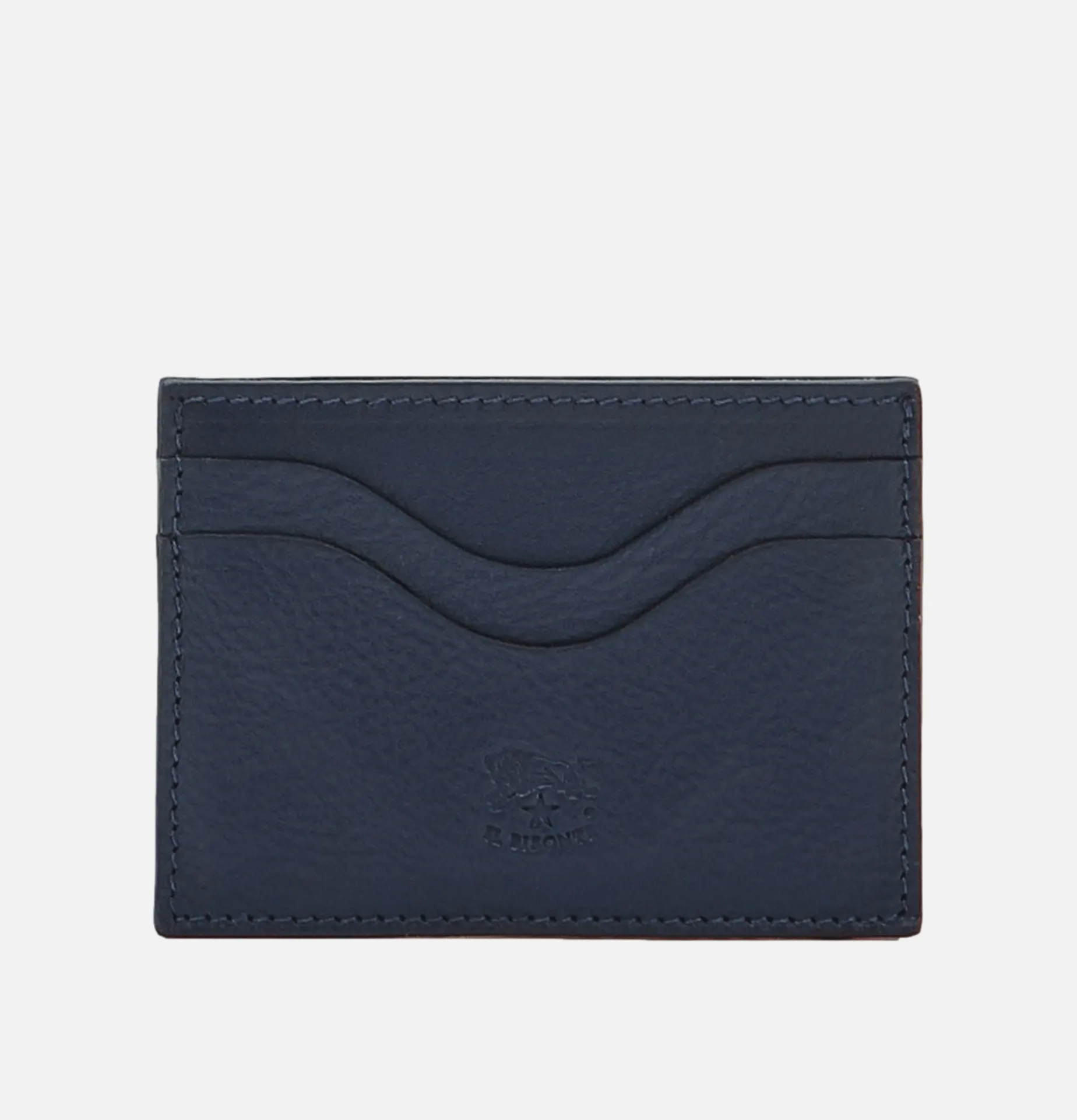 IL BISONTE Card Case Navy