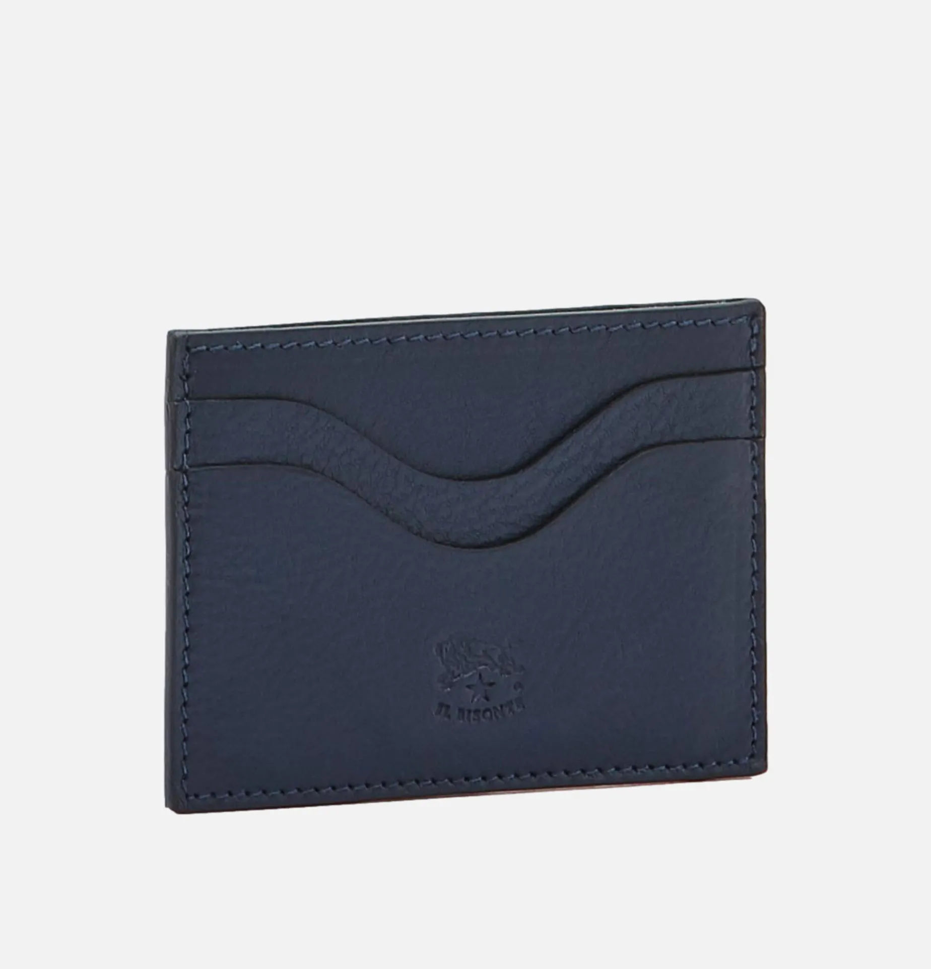 IL BISONTE Card Case Navy