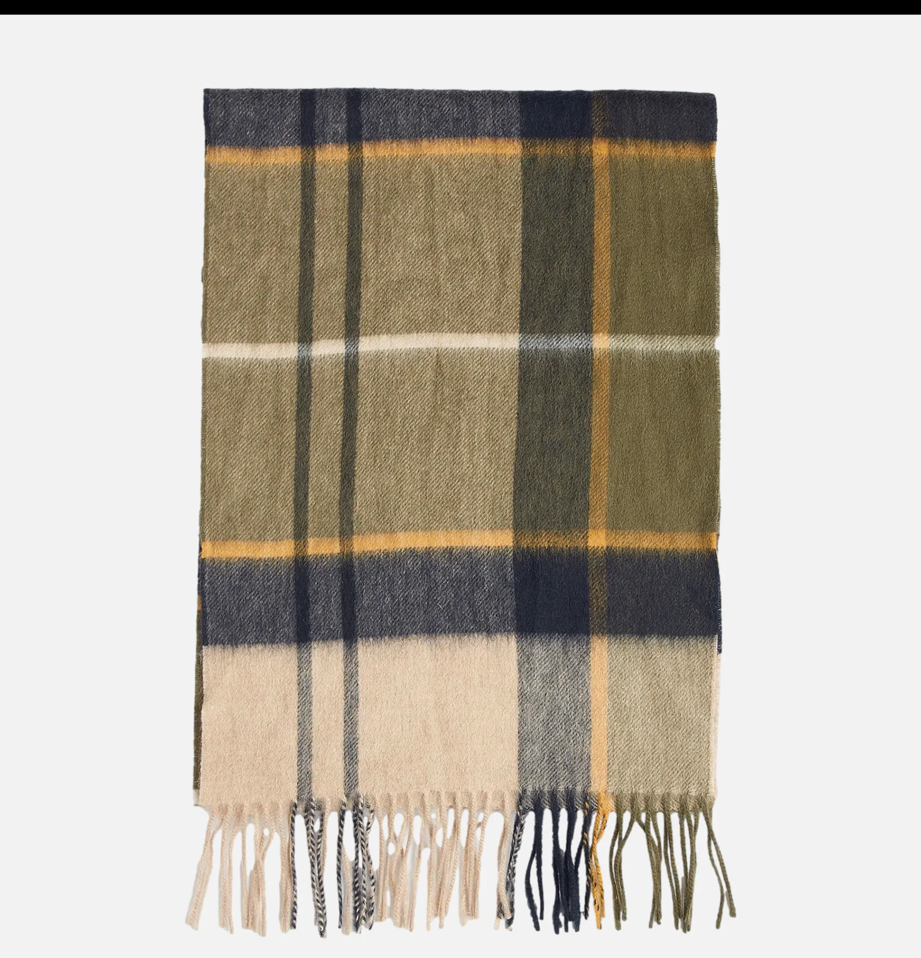 BARBOUR Carrbridge Scarf Tartan Forest