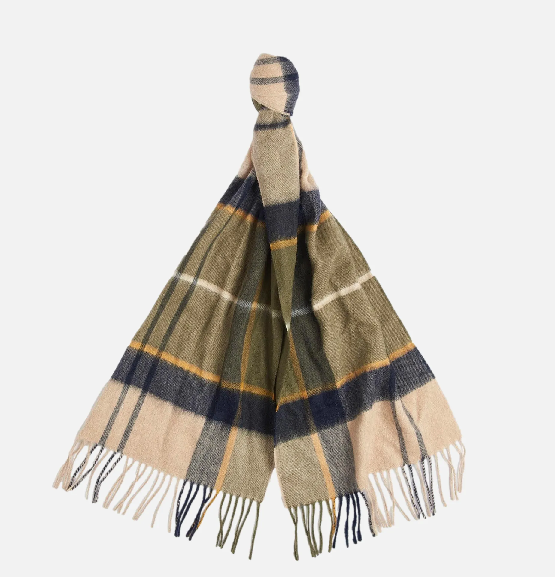 BARBOUR Carrbridge Scarf Tartan Forest