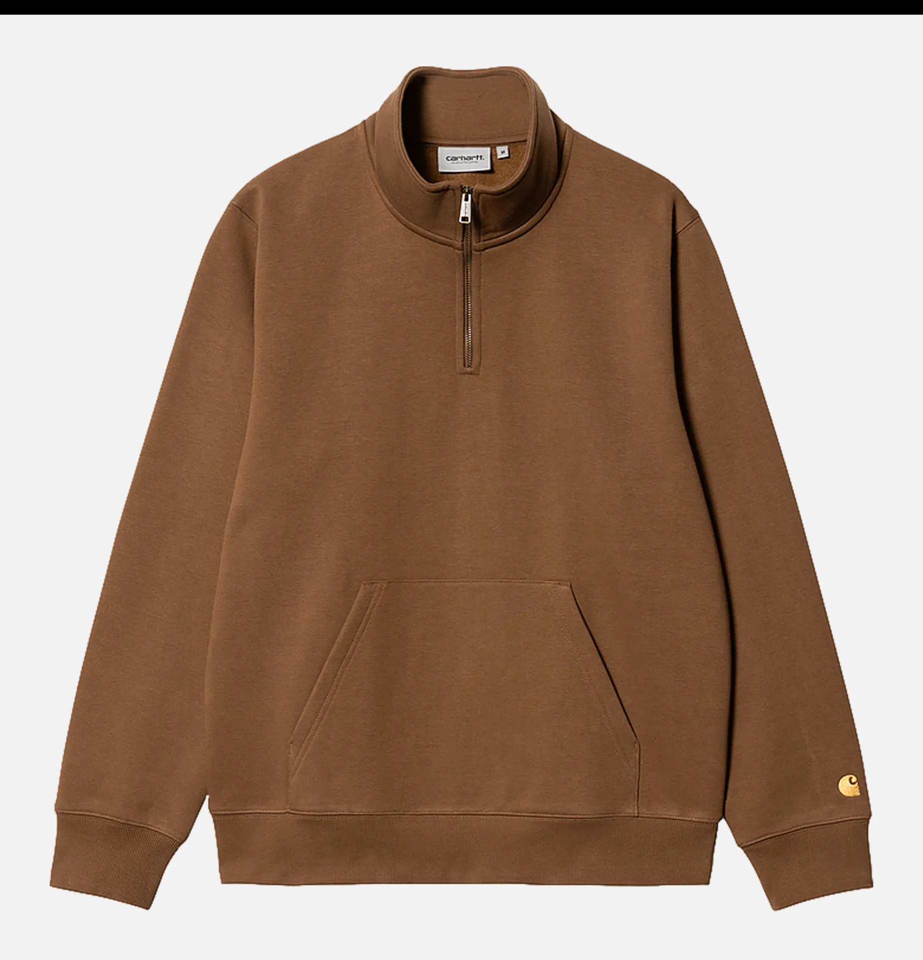 CARHARTT WIP Chase Neck Zip Sweat Tamarind