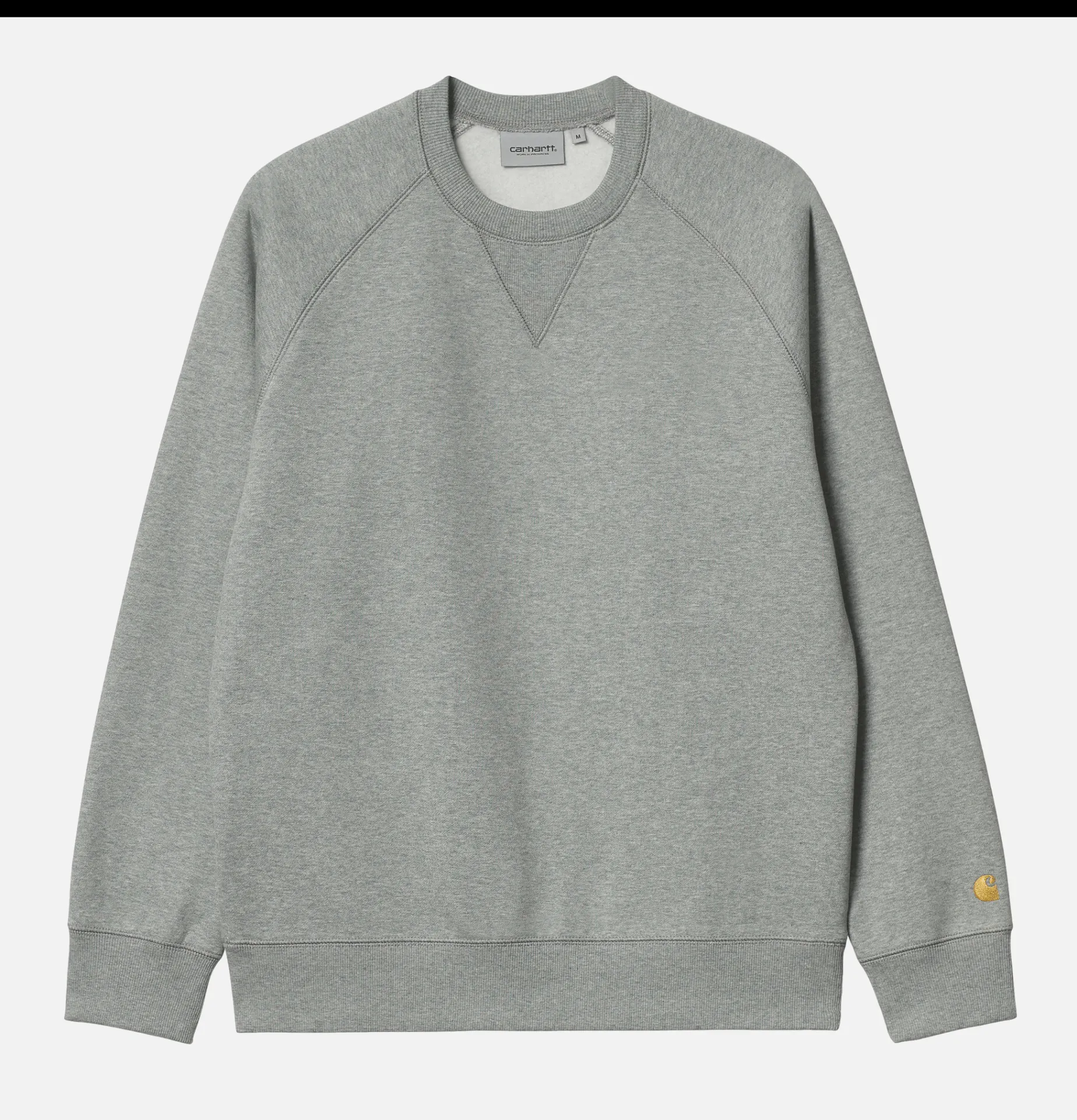 CARHARTT WIP Chase Sweat Grey Heather Gold