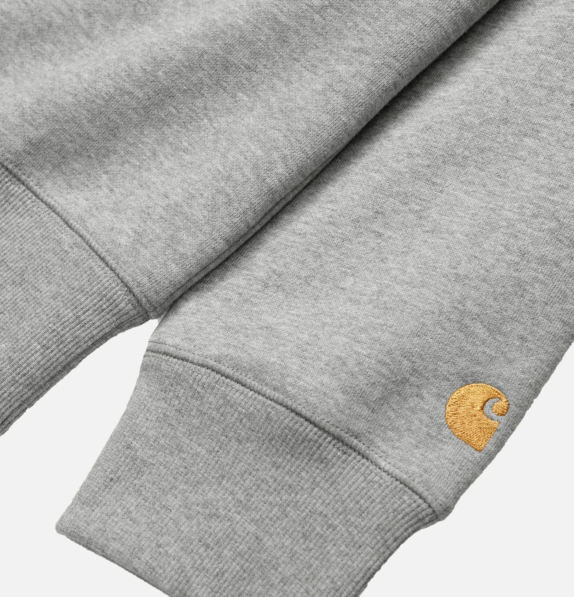 CARHARTT WIP Chase Sweat Grey Heather Gold