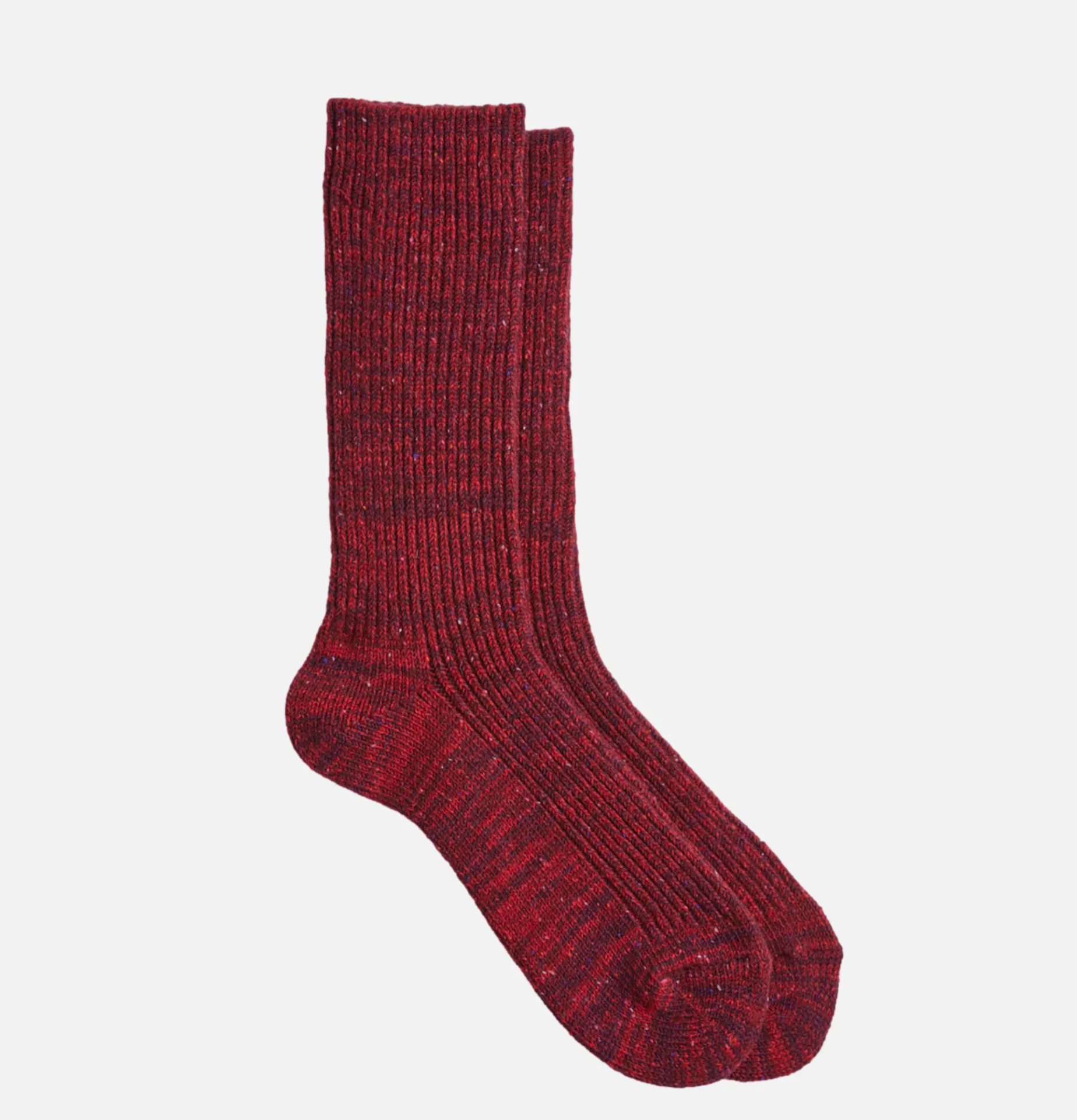 ROTOTO Chaussettes Nep Tweed Marl