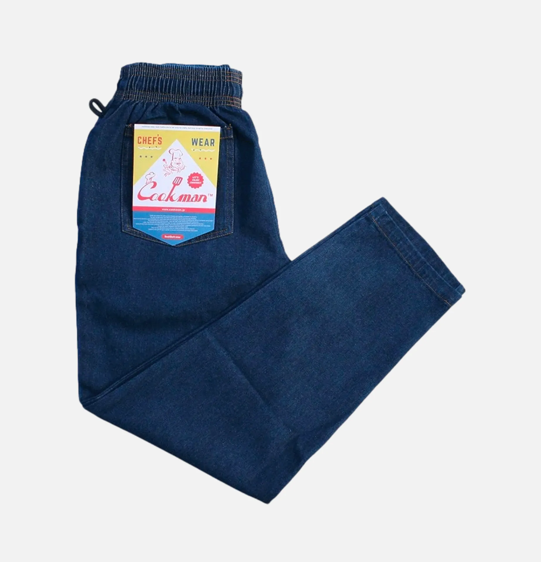 COOKMAN Chef Pant Denim Navy