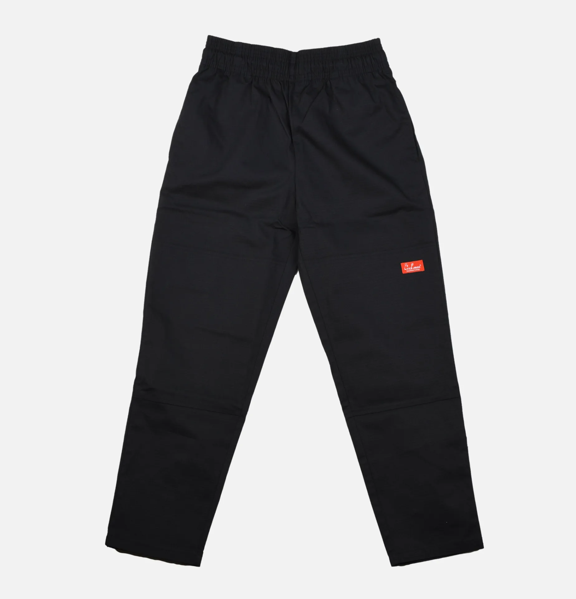 COOKMAN Chef Pant Double Knee Black