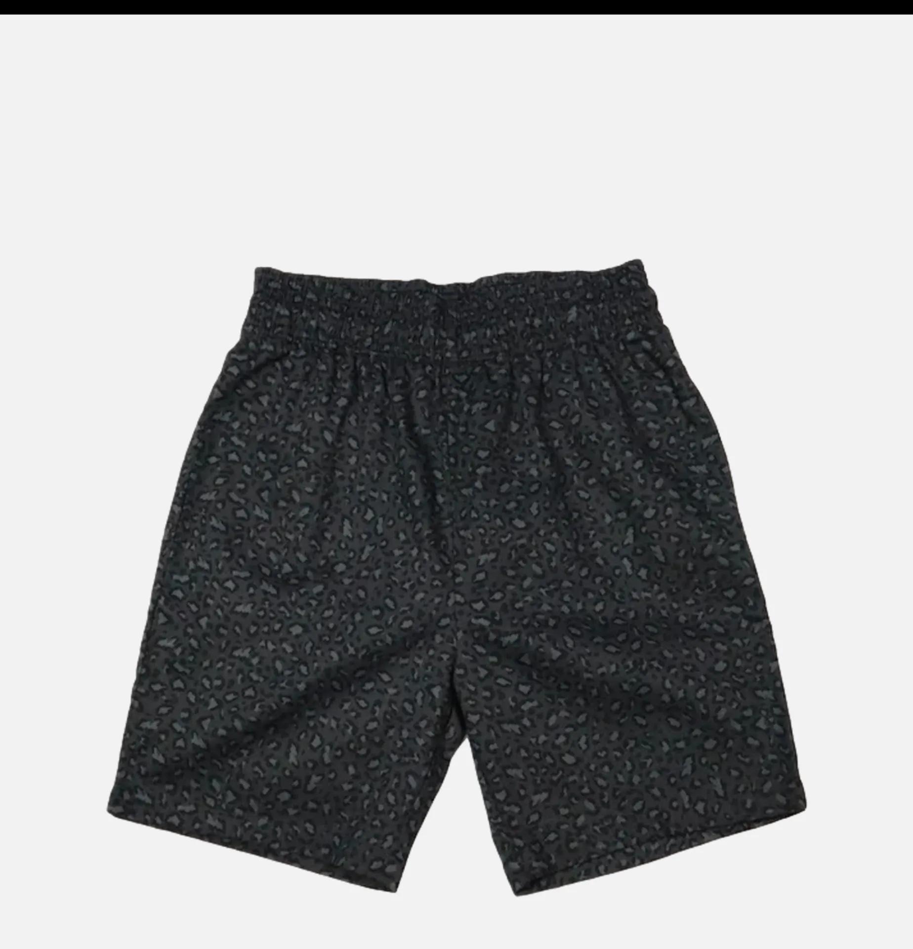 COOKMAN Chef Short Black Leopard