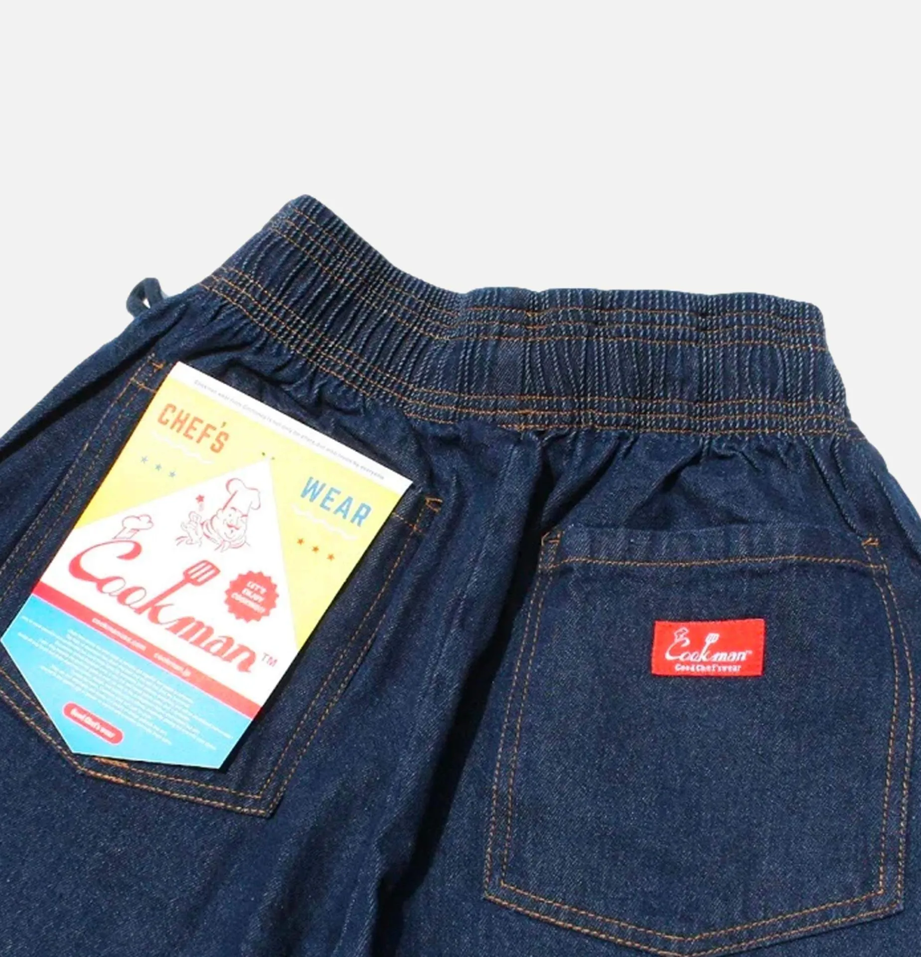 COOKMAN Chef Short Denim