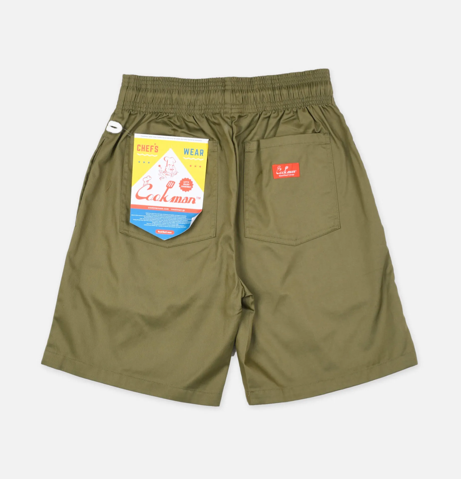 COOKMAN Chef Short Olive