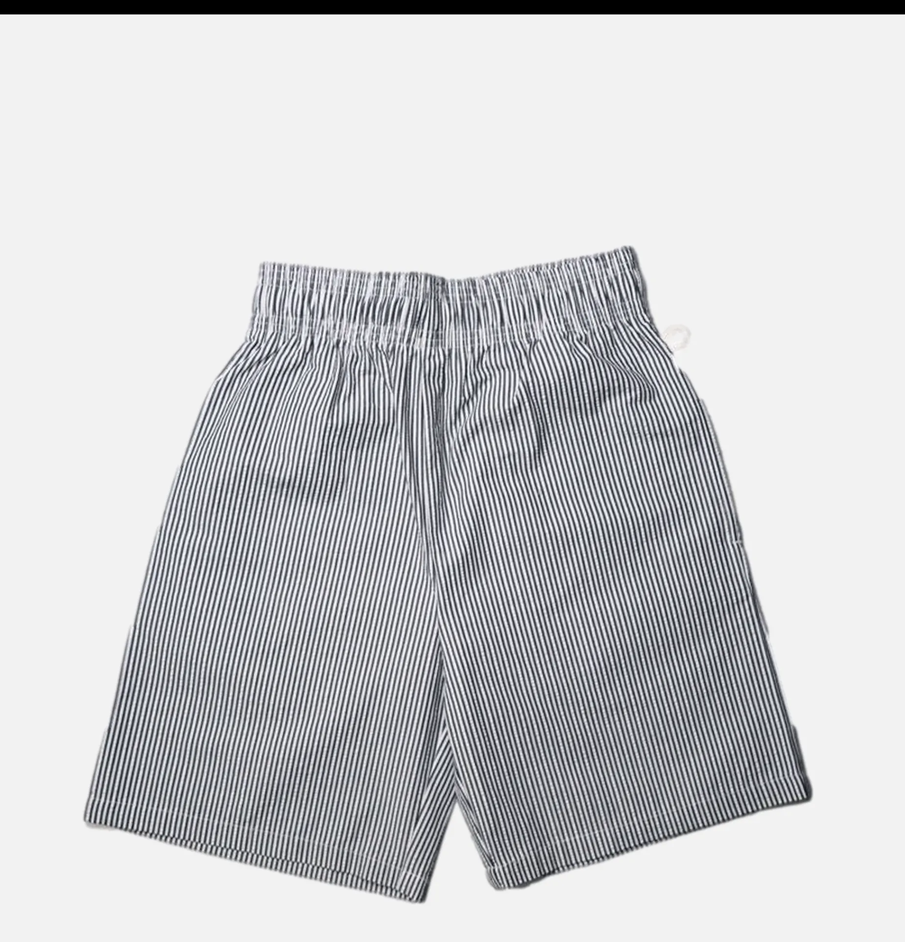 COOKMAN Chef Short Seersucker Navy