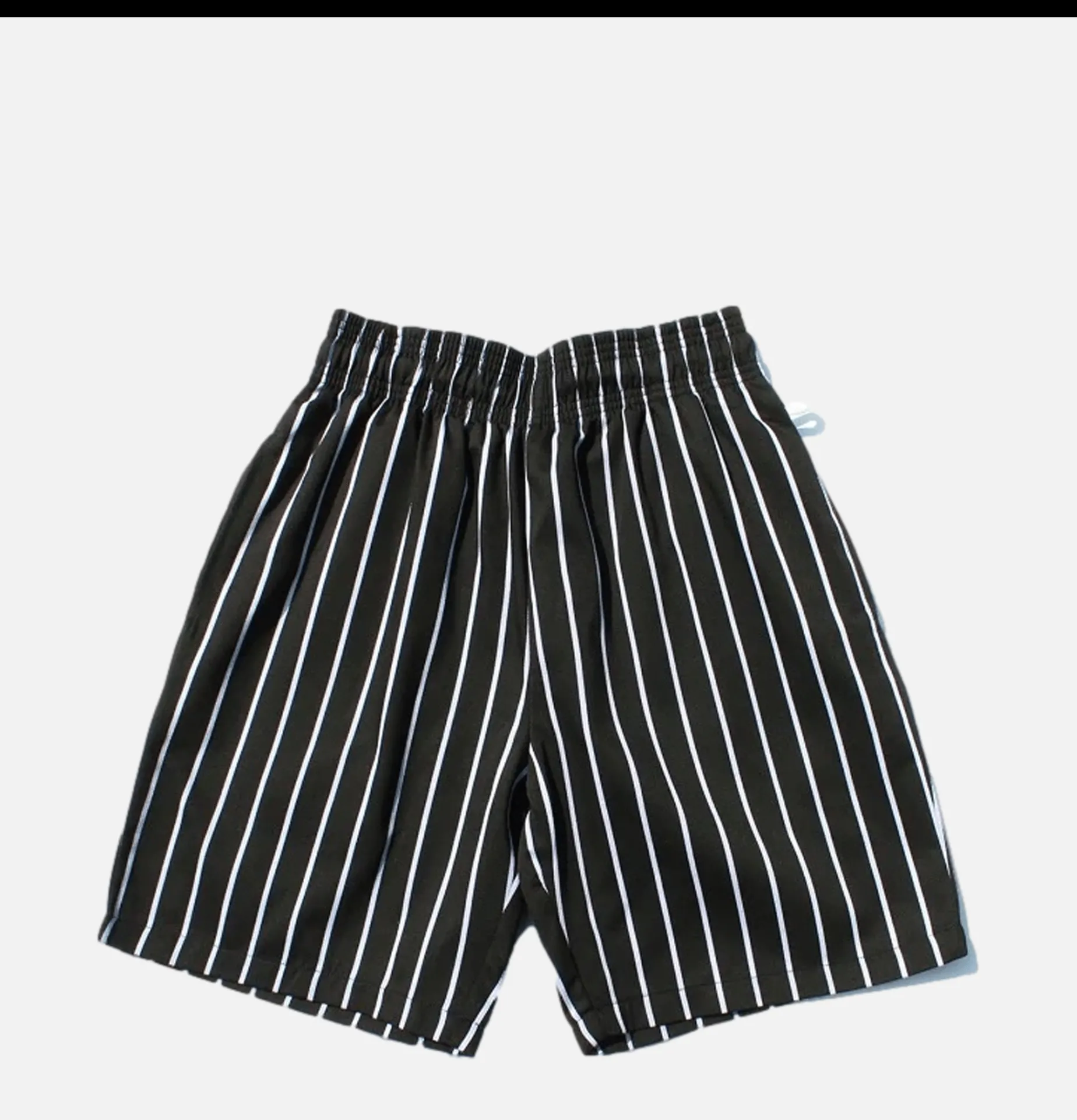 COOKMAN Chef Short Stripe Black