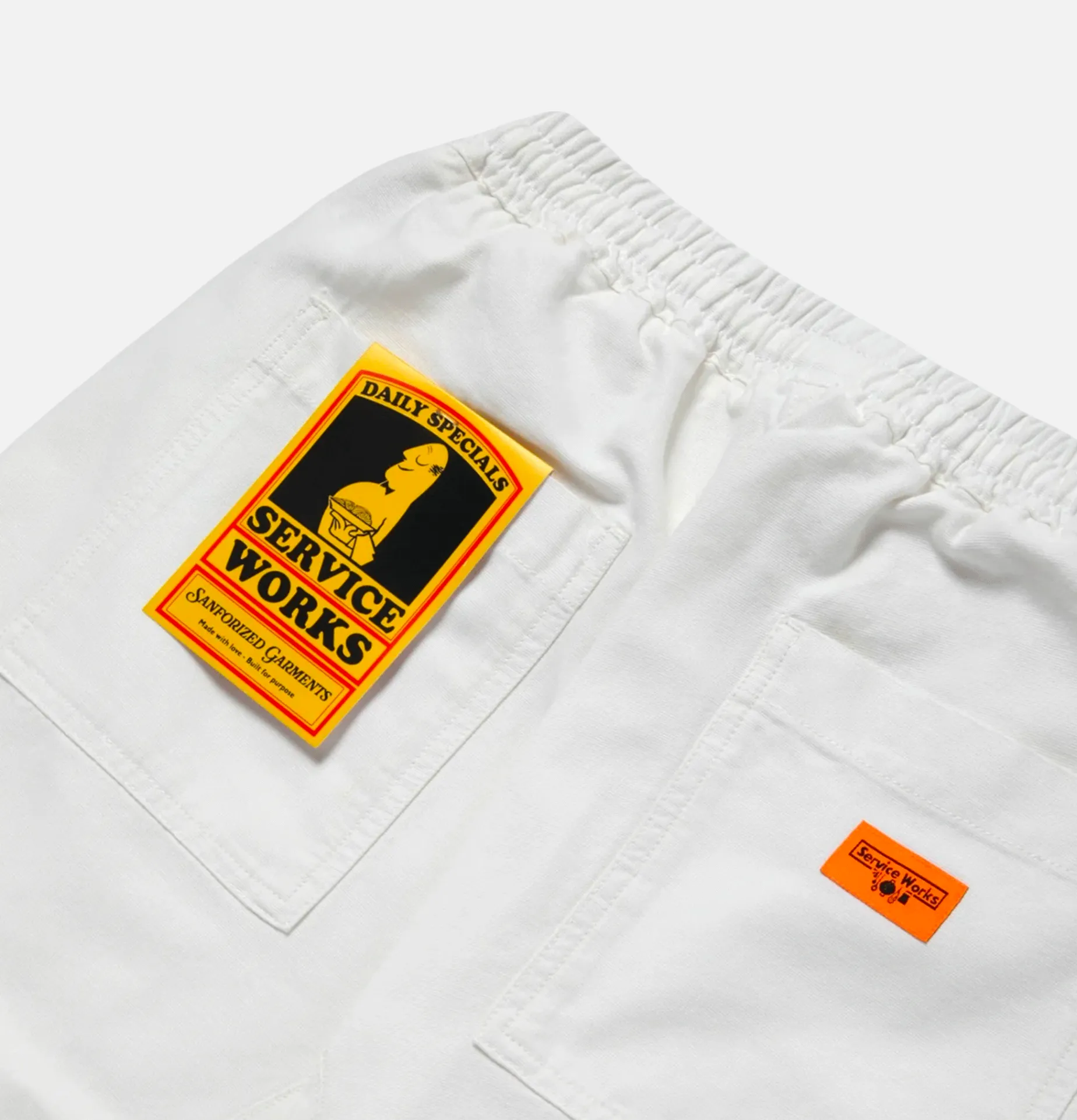 SERVICE WORKS Chef Short White