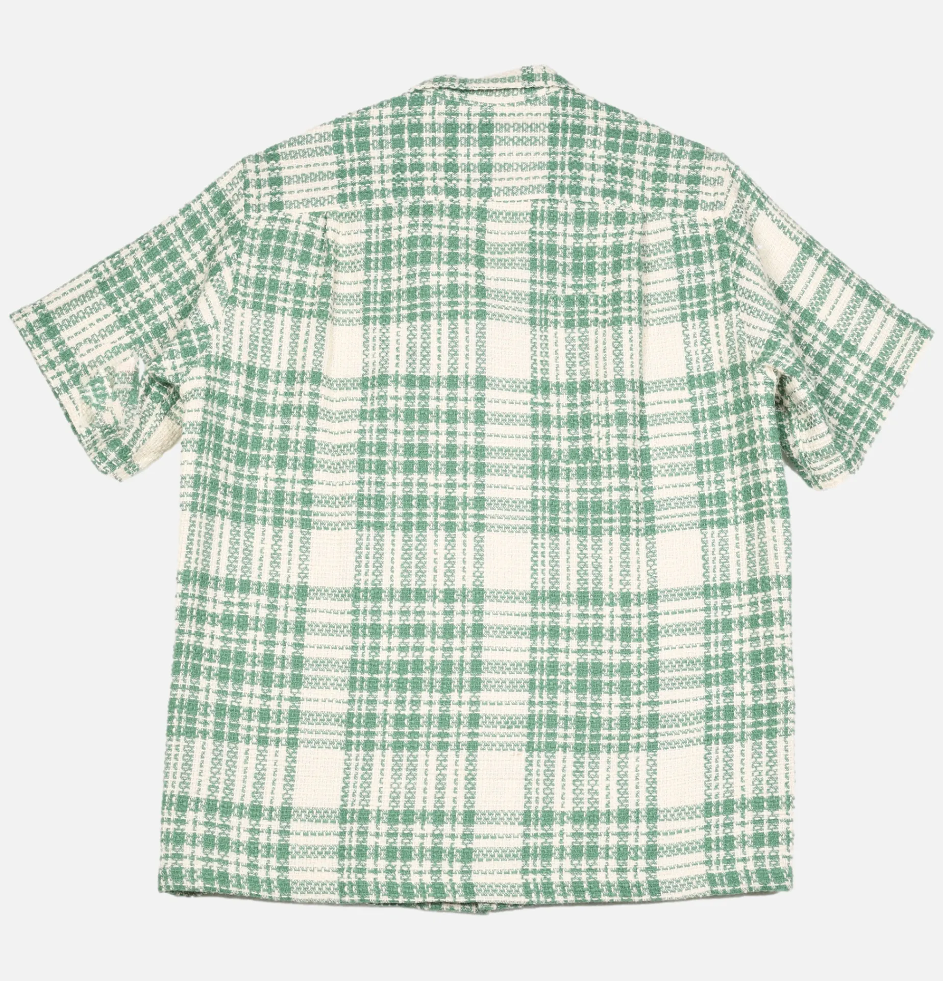 PORTUGUESE FLANNEL Chemise Garden Plaid Shirt Gre