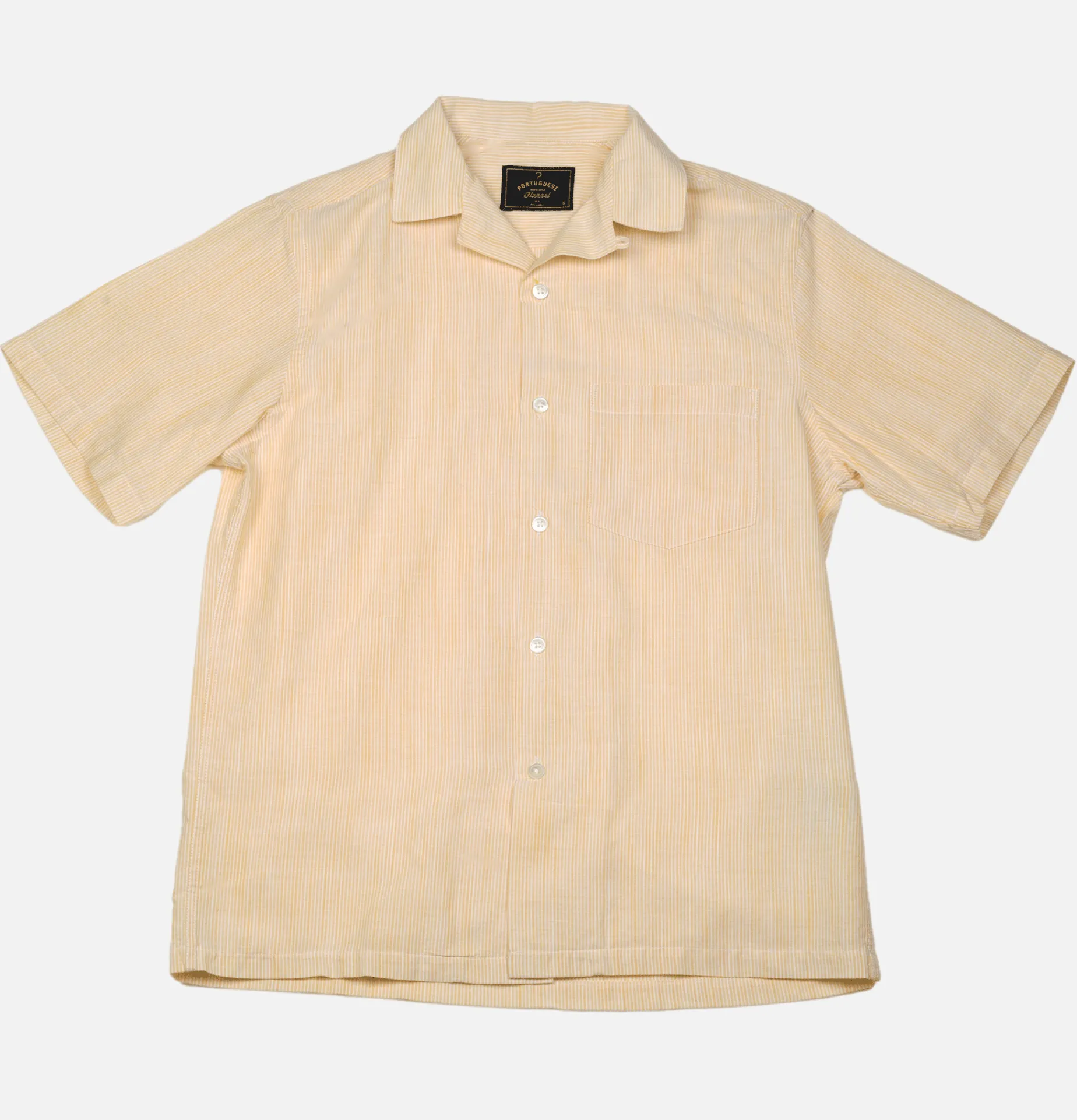 PORTUGUESE FLANNEL Chemise Summer Blend Yellow