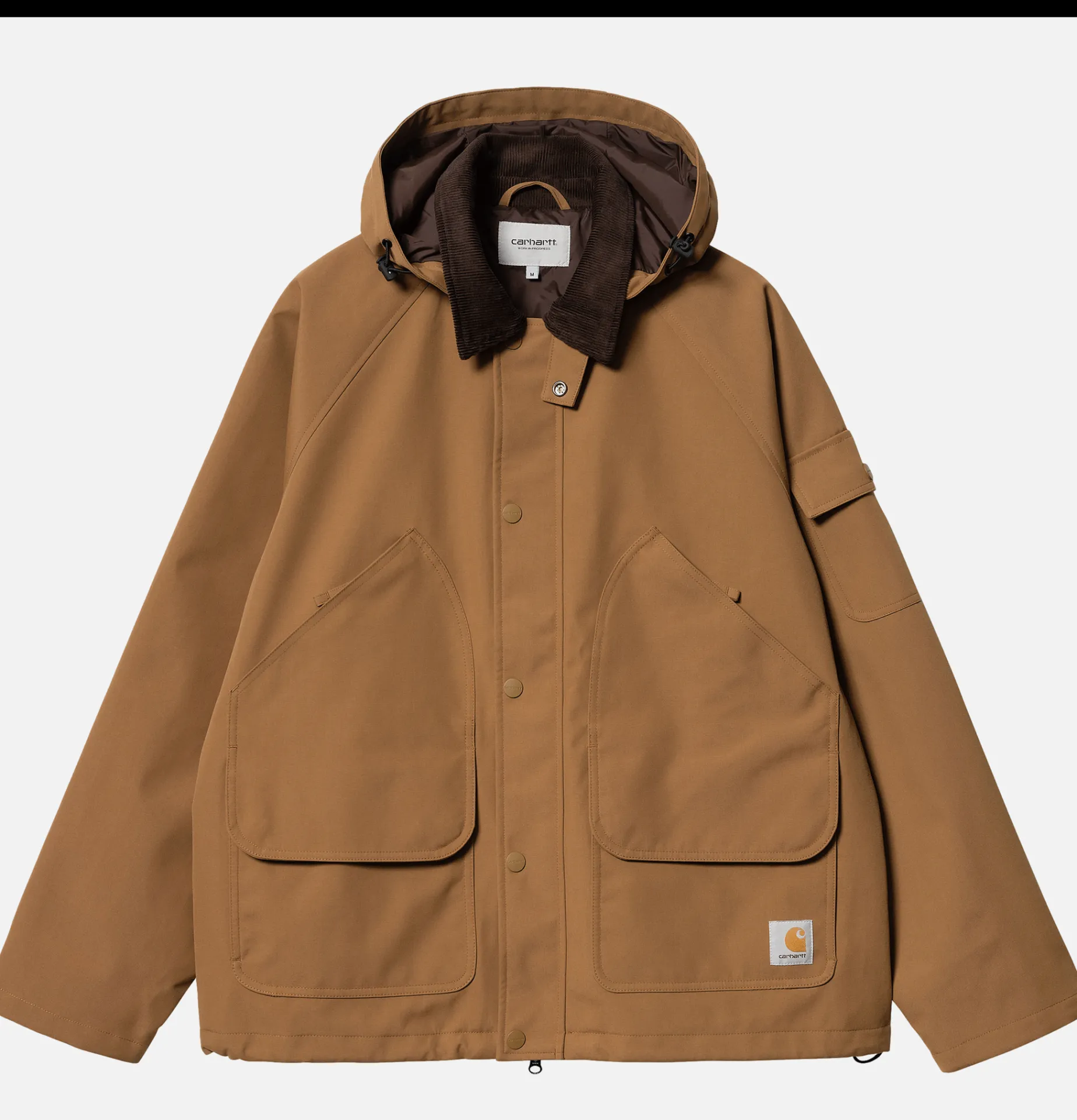 CARHARTT WIP Clarton Jacket Hamilton Brown