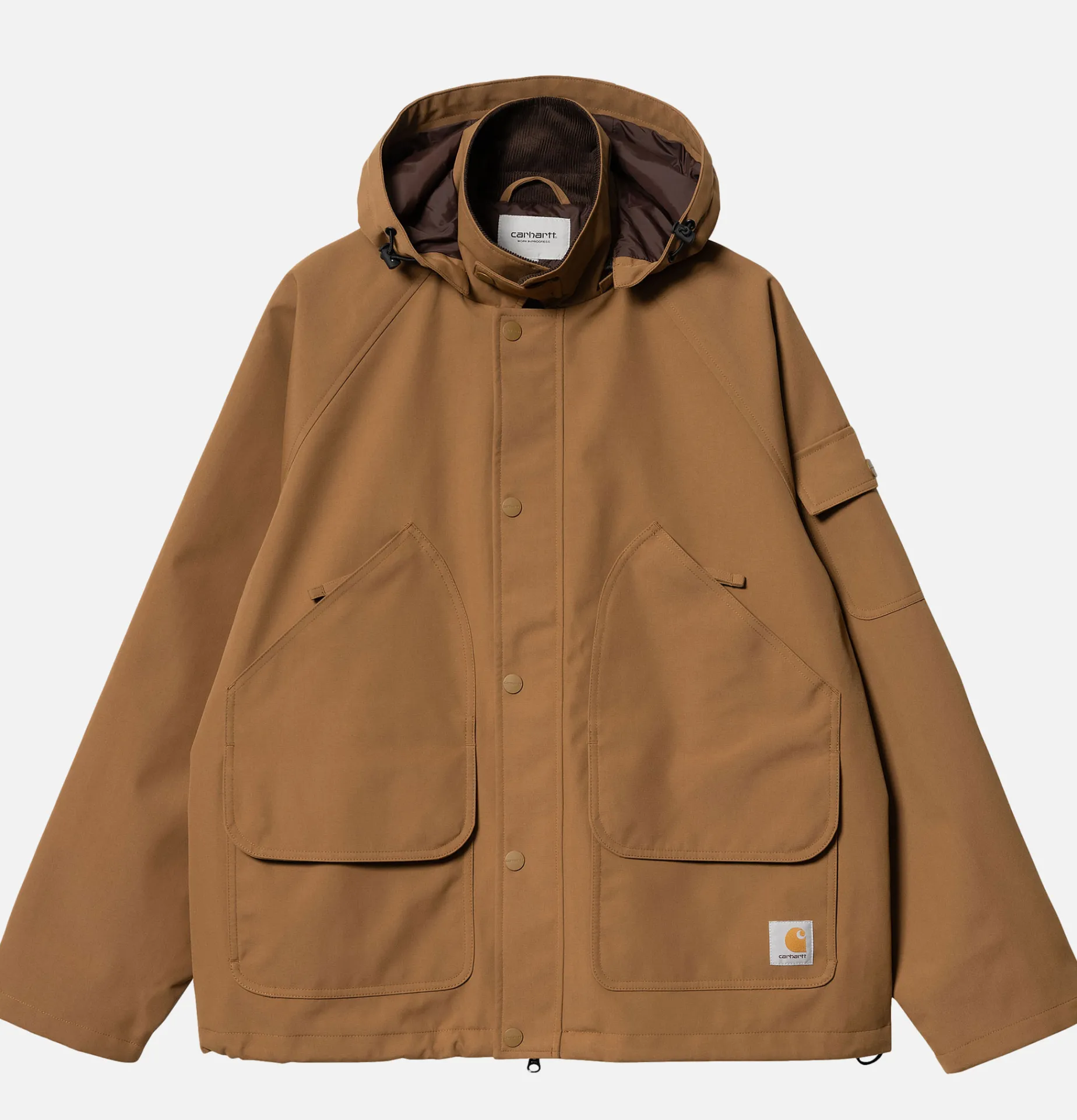 CARHARTT WIP Clarton Jacket Hamilton Brown