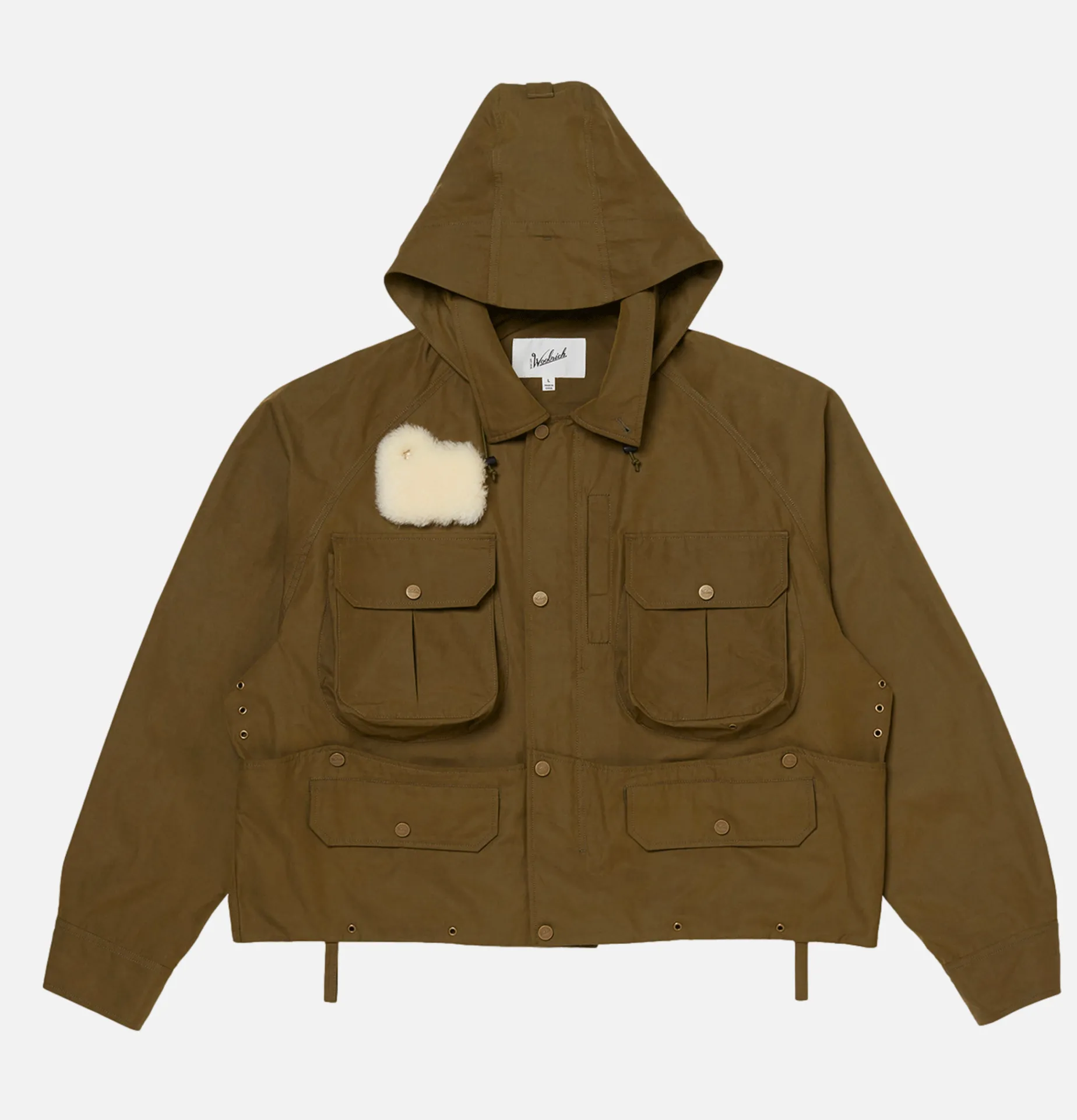 WOOLRICH Classic Fishing Jacket Olive