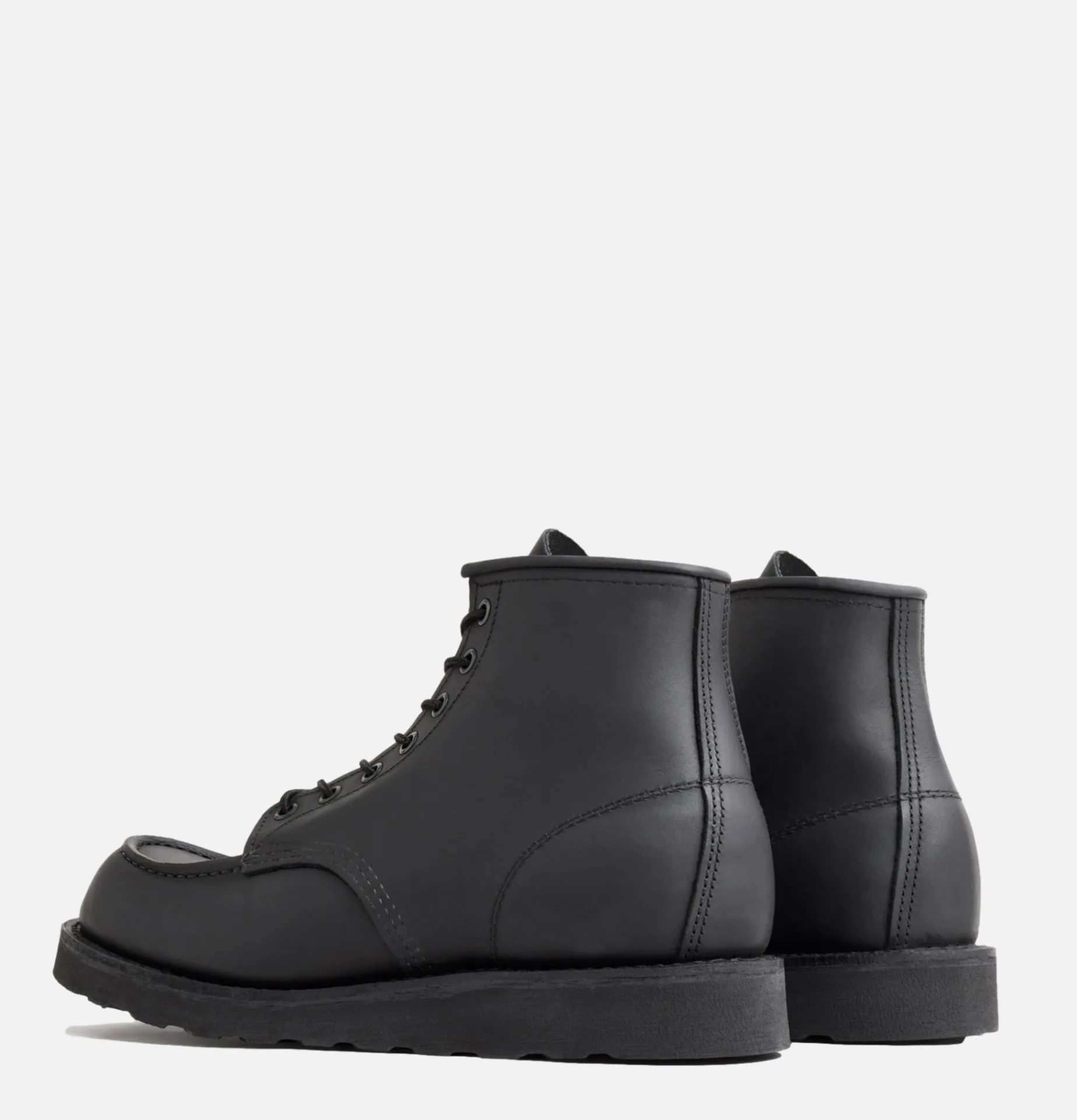 RED WING SHOES Classic Moc Black