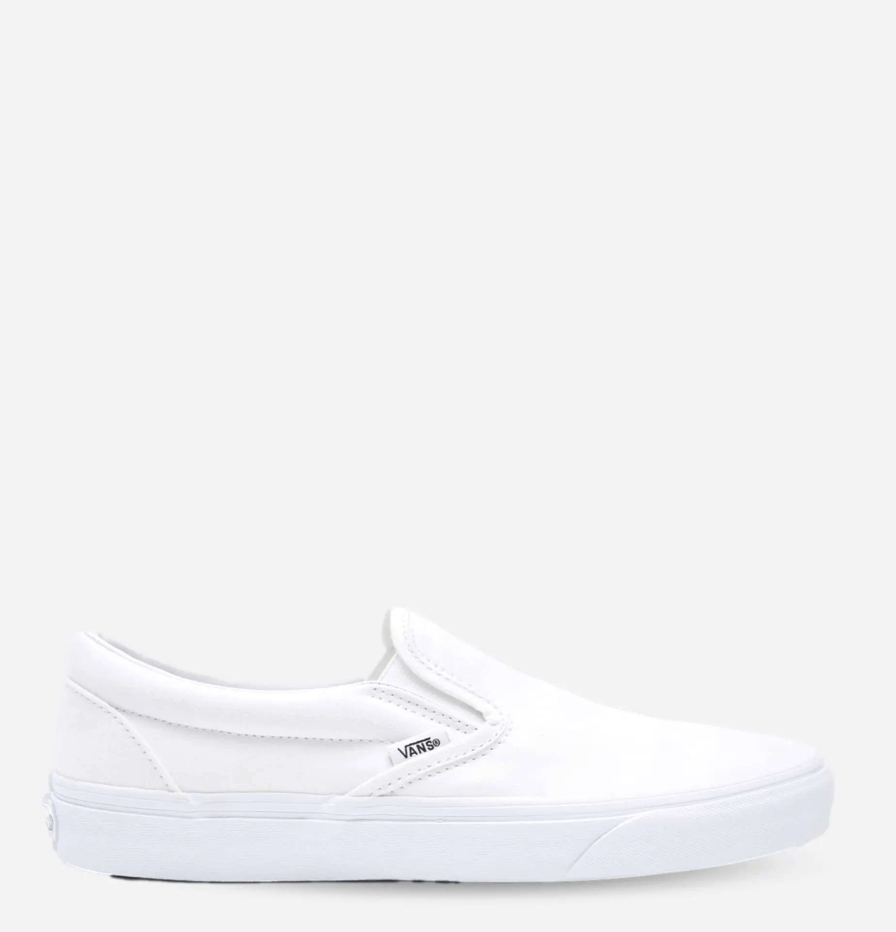 Women VANS Classic Slip-On True White