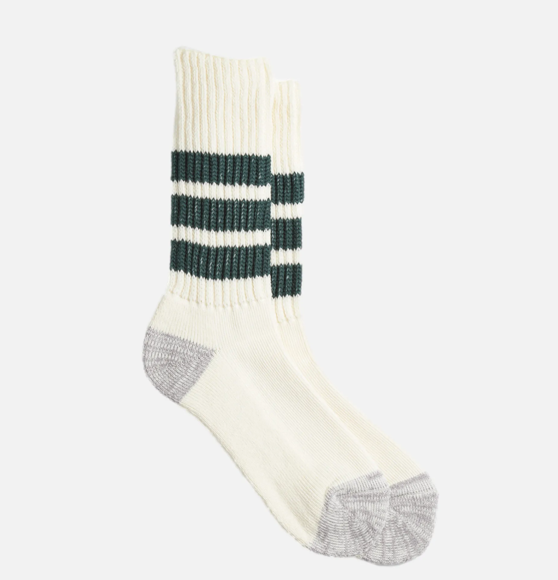 ROTOTO Coarse Socks Green