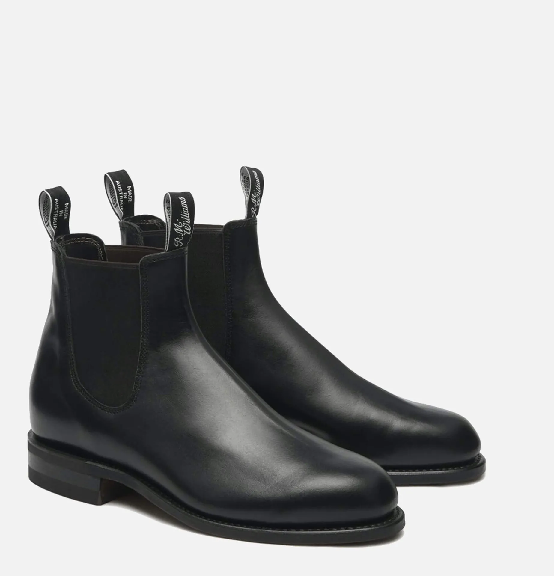 RM WILLIAMS Comfort Turnout Boots Black