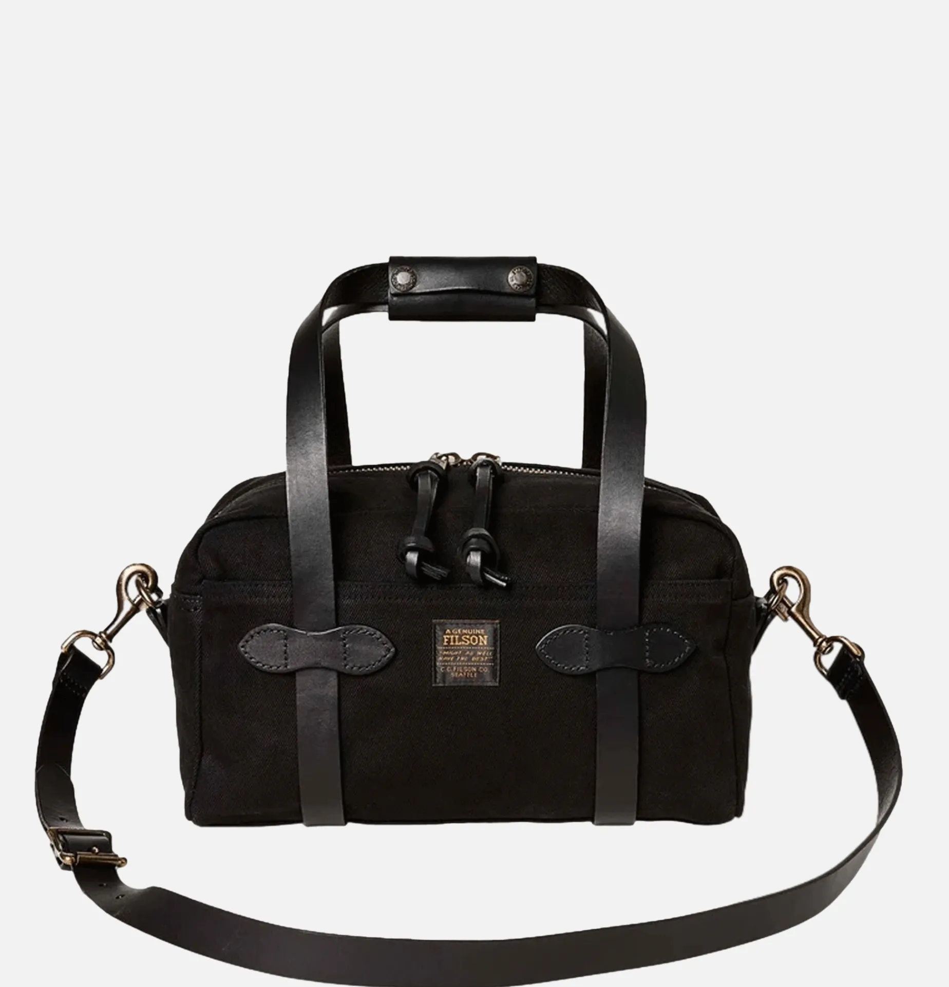 FILSON Compact Duffle Bag Black